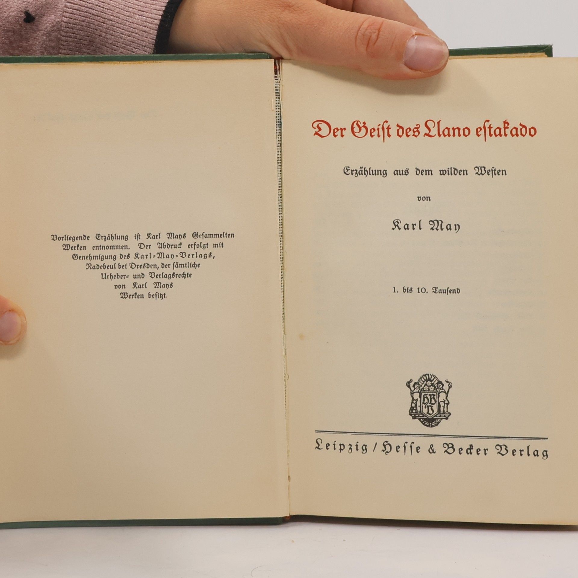 Karl May Der Geist des Llano Estakado