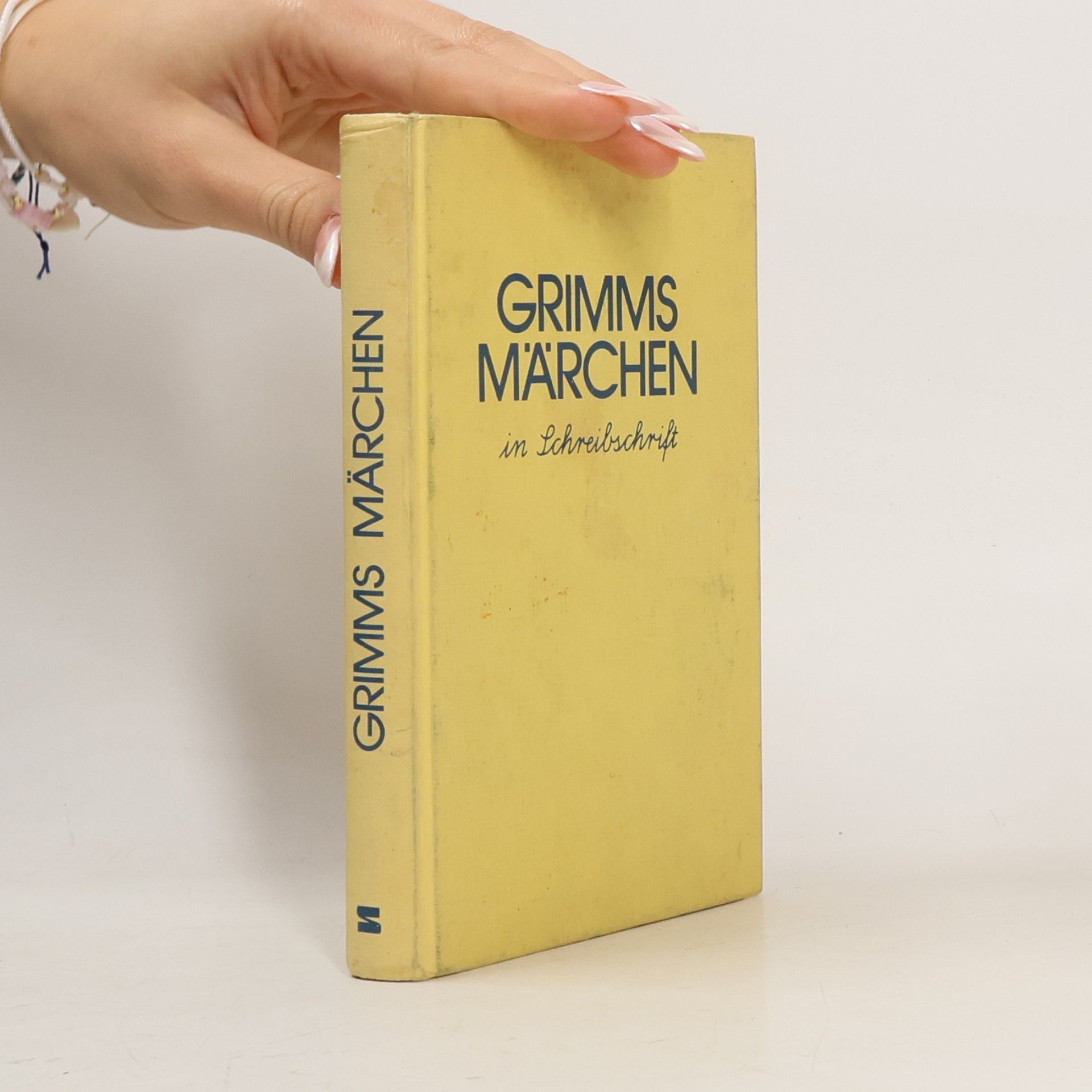 bratři Grimmové Grimms Märchen in Schreibschrift