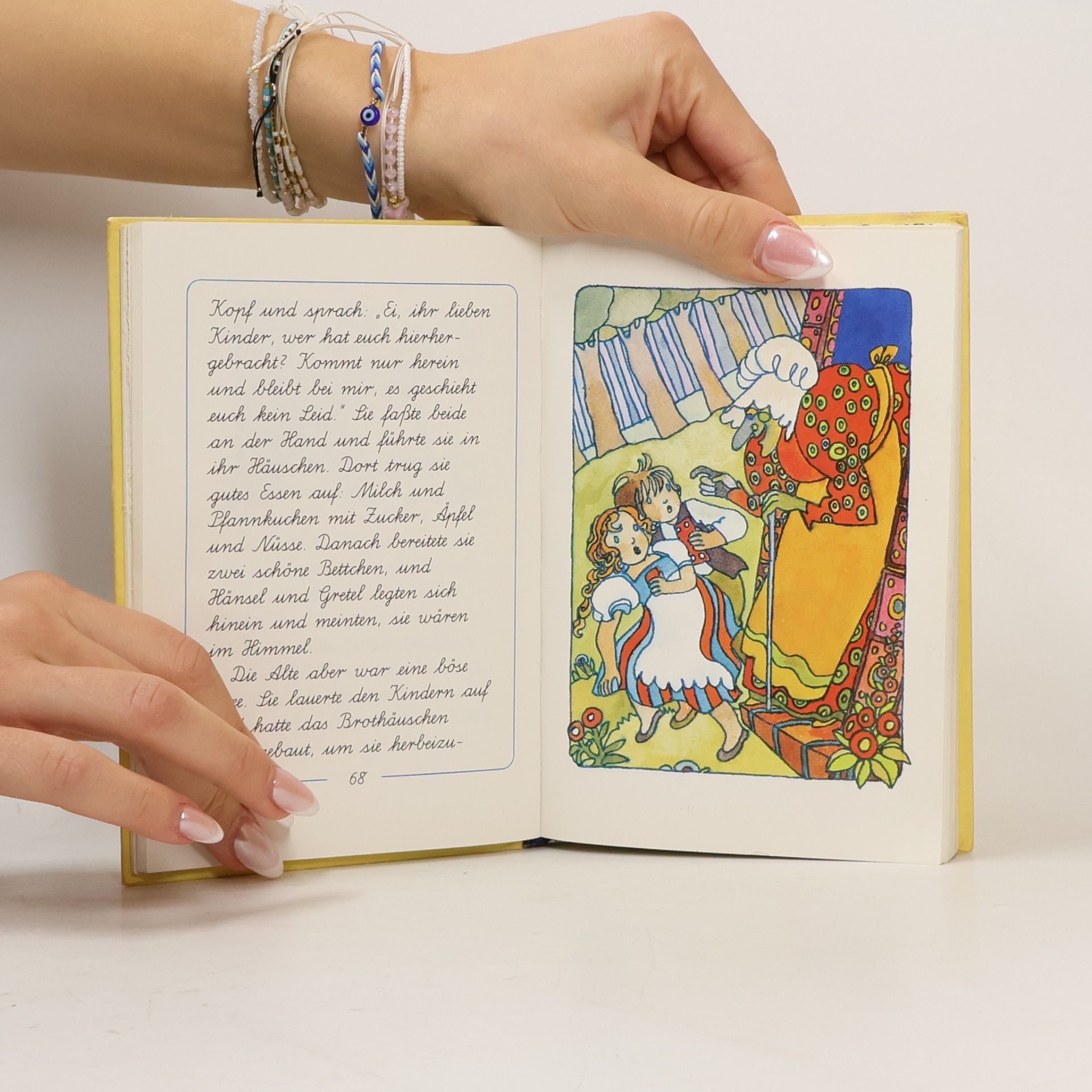 bratři Grimmové Grimms Märchen in Schreibschrift