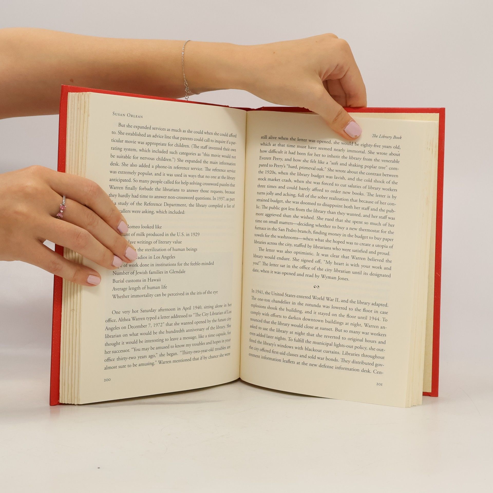 Susan Orlean The Library Book