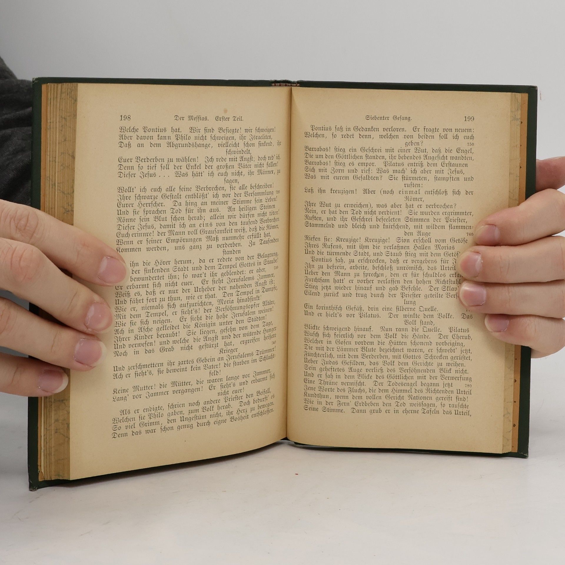 Friedrich Gottlieb Klopstock Klopstock's gesammelte Werke in vier Bänden. I.