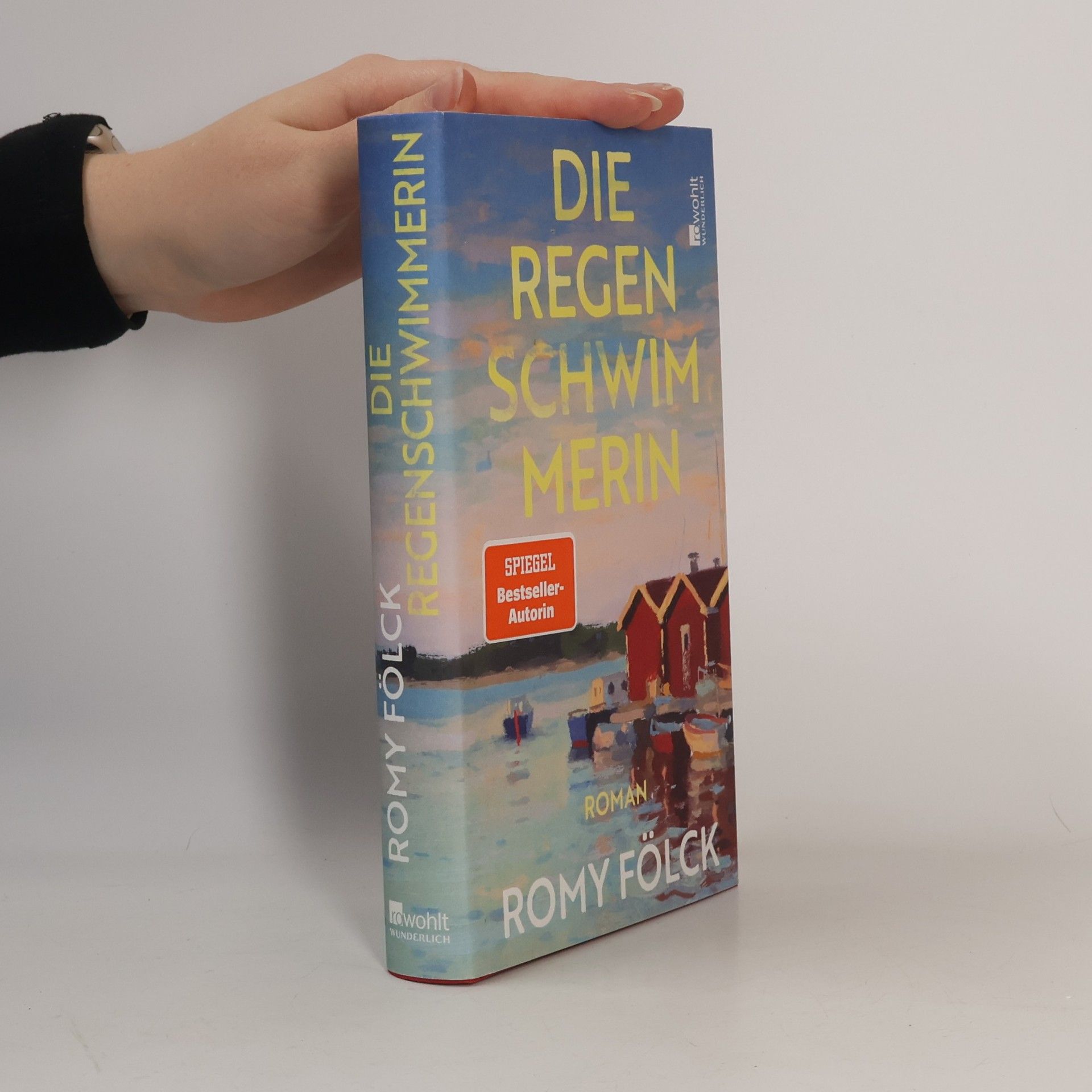 Die Regenschwimmerin