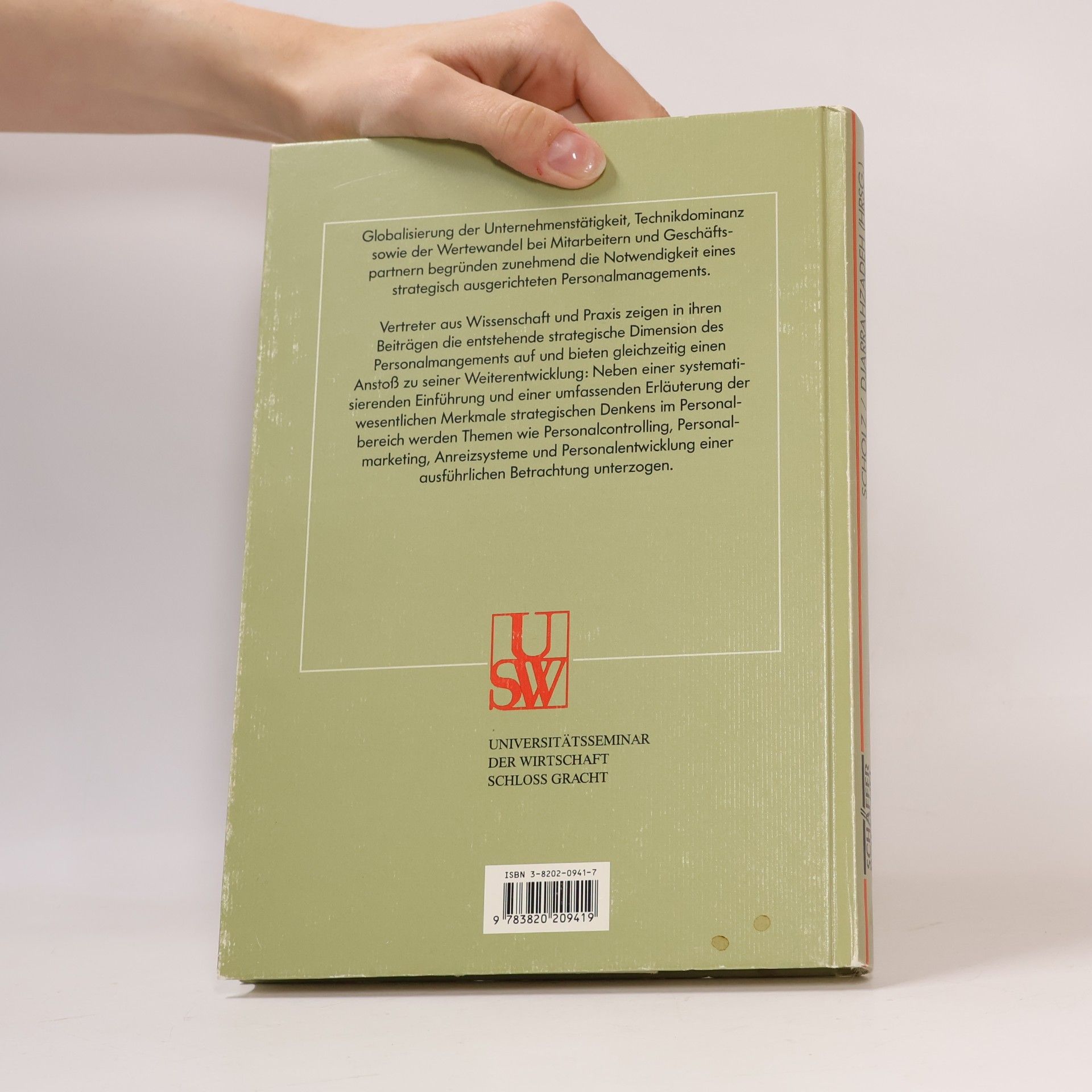 Christian Scholz USW-Schriften für Führungskräfte - 28: Strategisches Personalmanagement