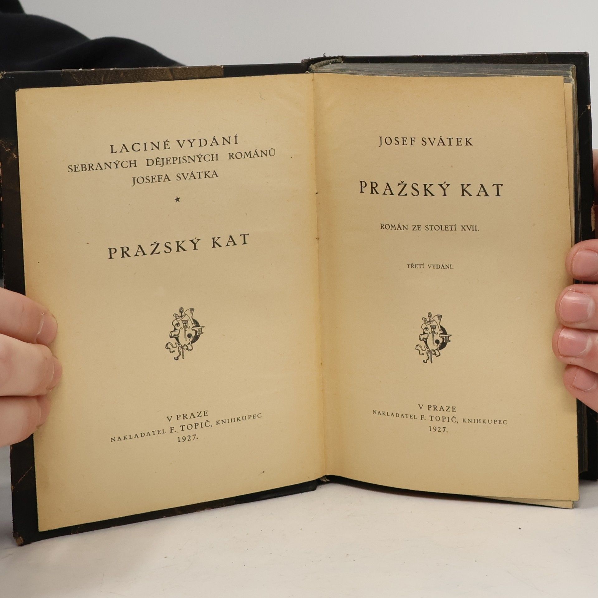 Josef Svátek Pražský kat