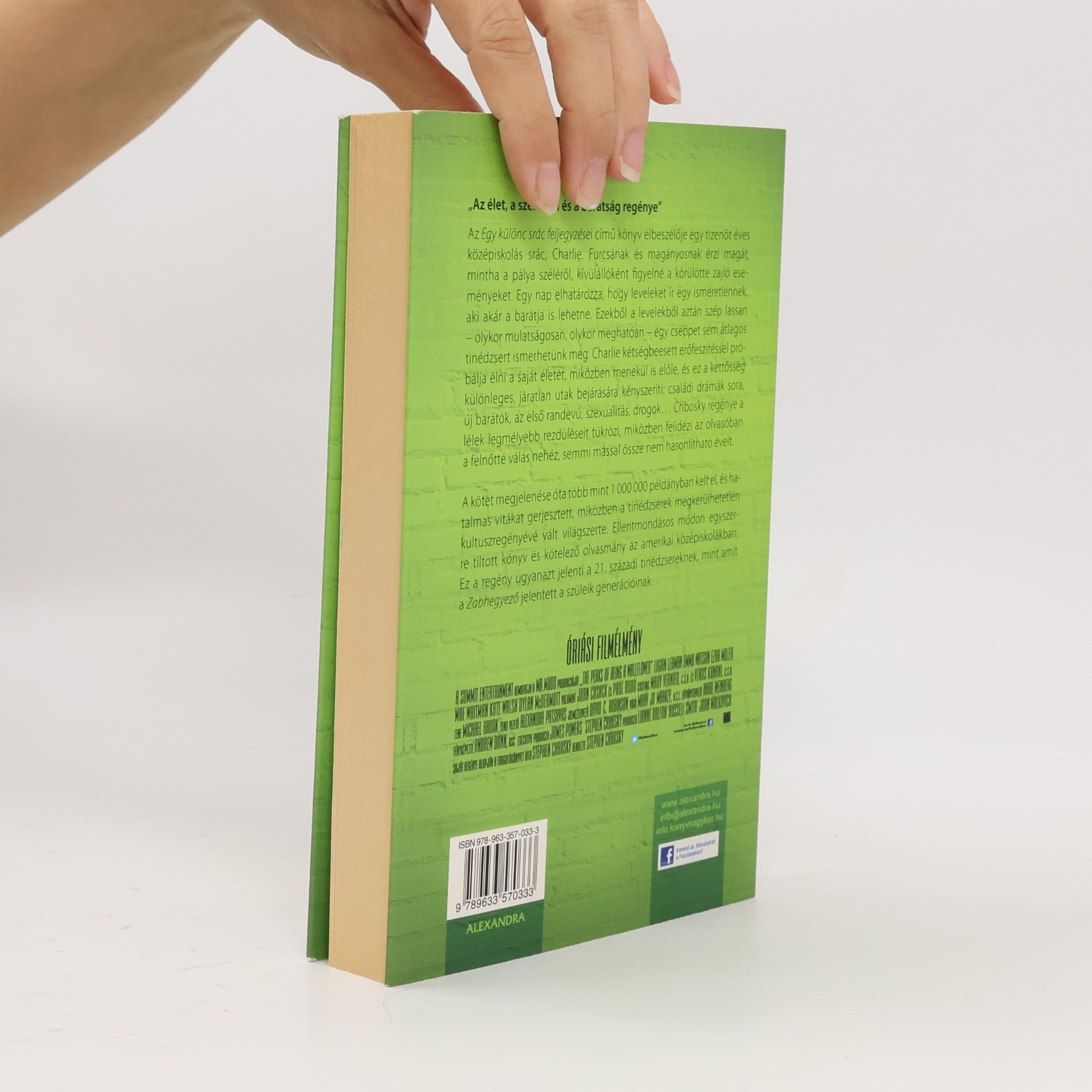 Stephen Chbosky Egy különc srác feljegyzései
