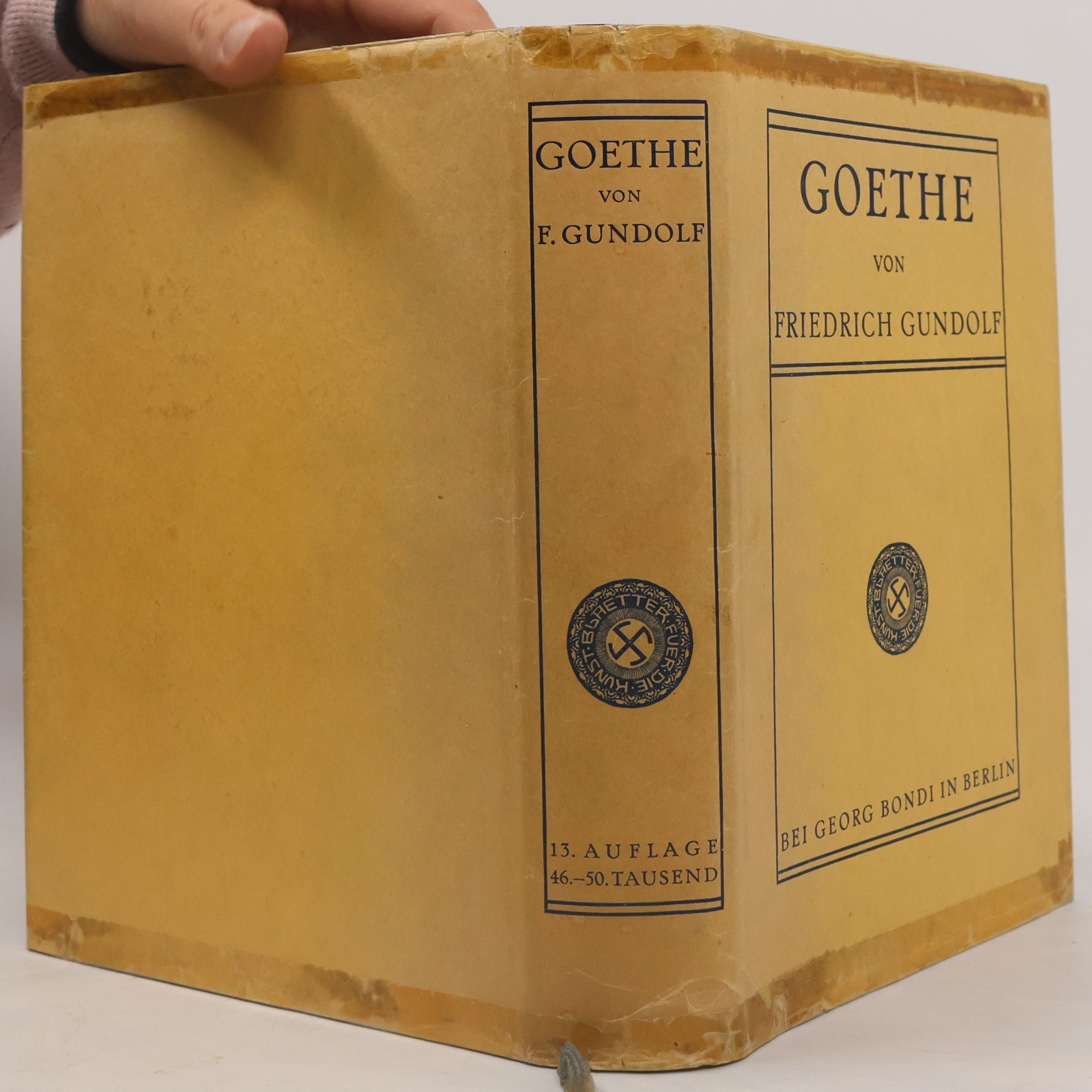 Friedrich Gundolf Goethe von Friedrich Gundolf