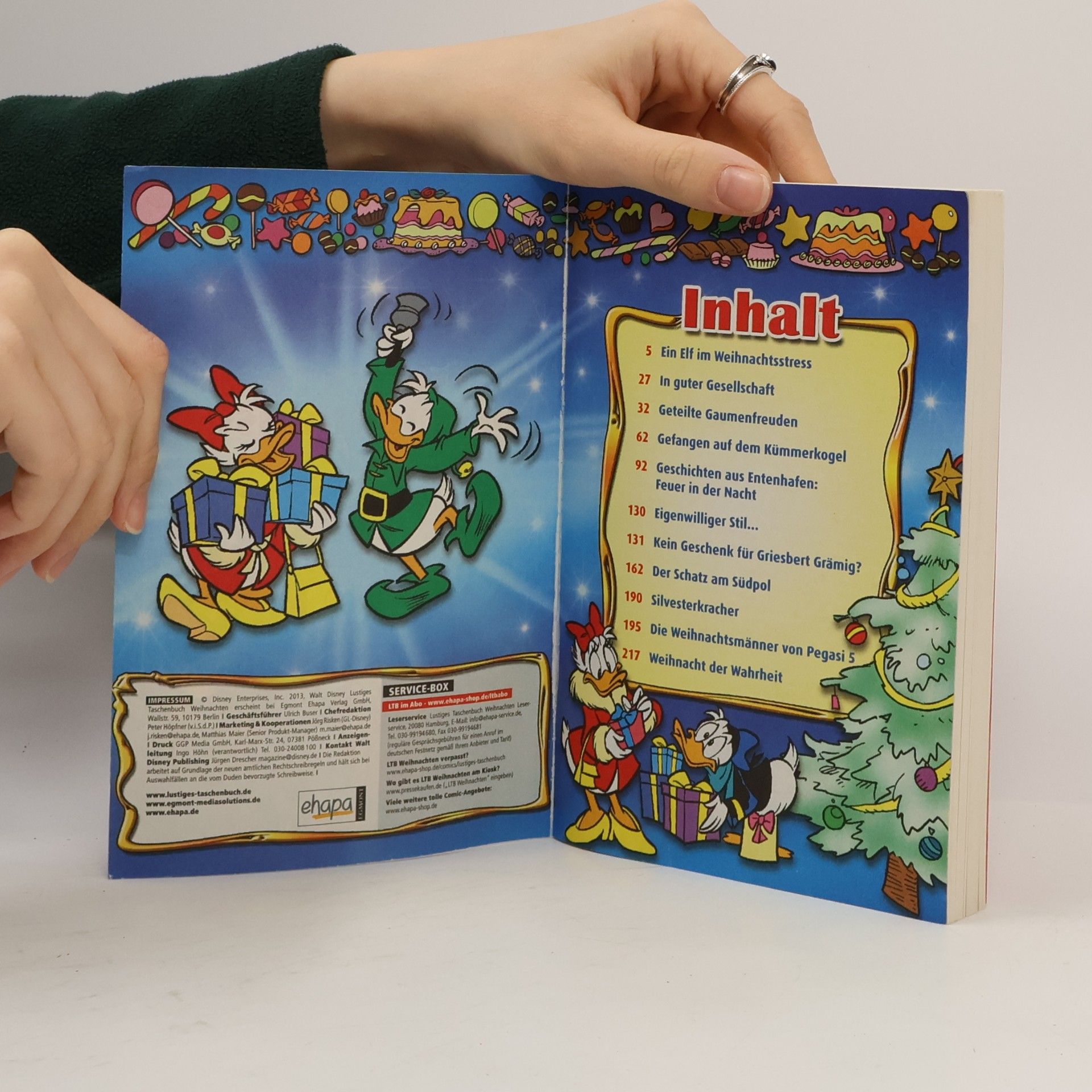 Walt Disney Weihnachten. Lustiges Taschenbuch 19
