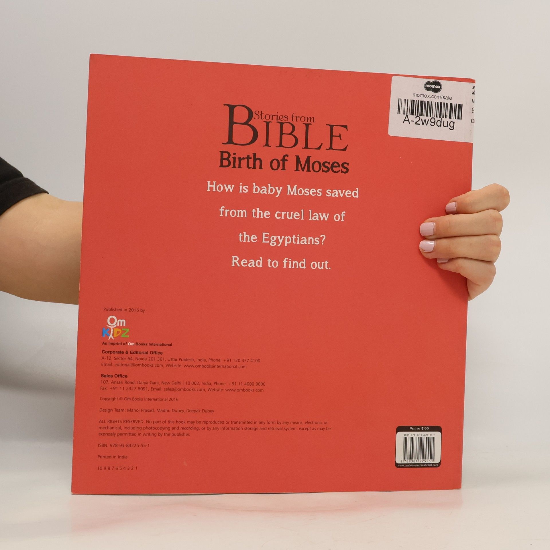 Various authors Stories From Bible: Birth Of Moses