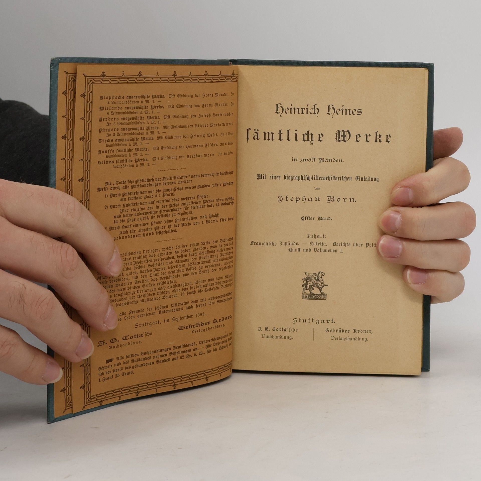 Heinrich Heine Heinrich Heines sämtliche Werke 2