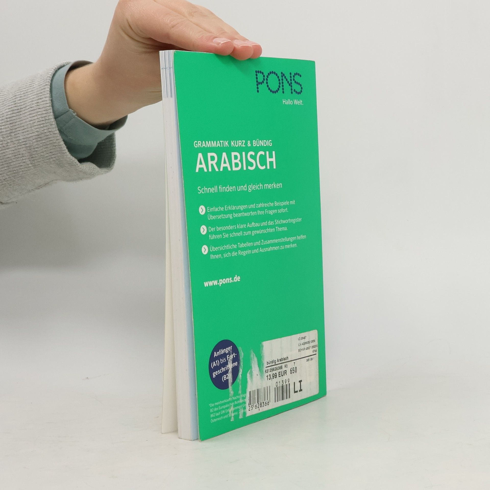 Ines Balcik PONS Grammatik kurz & bündig Arabisch