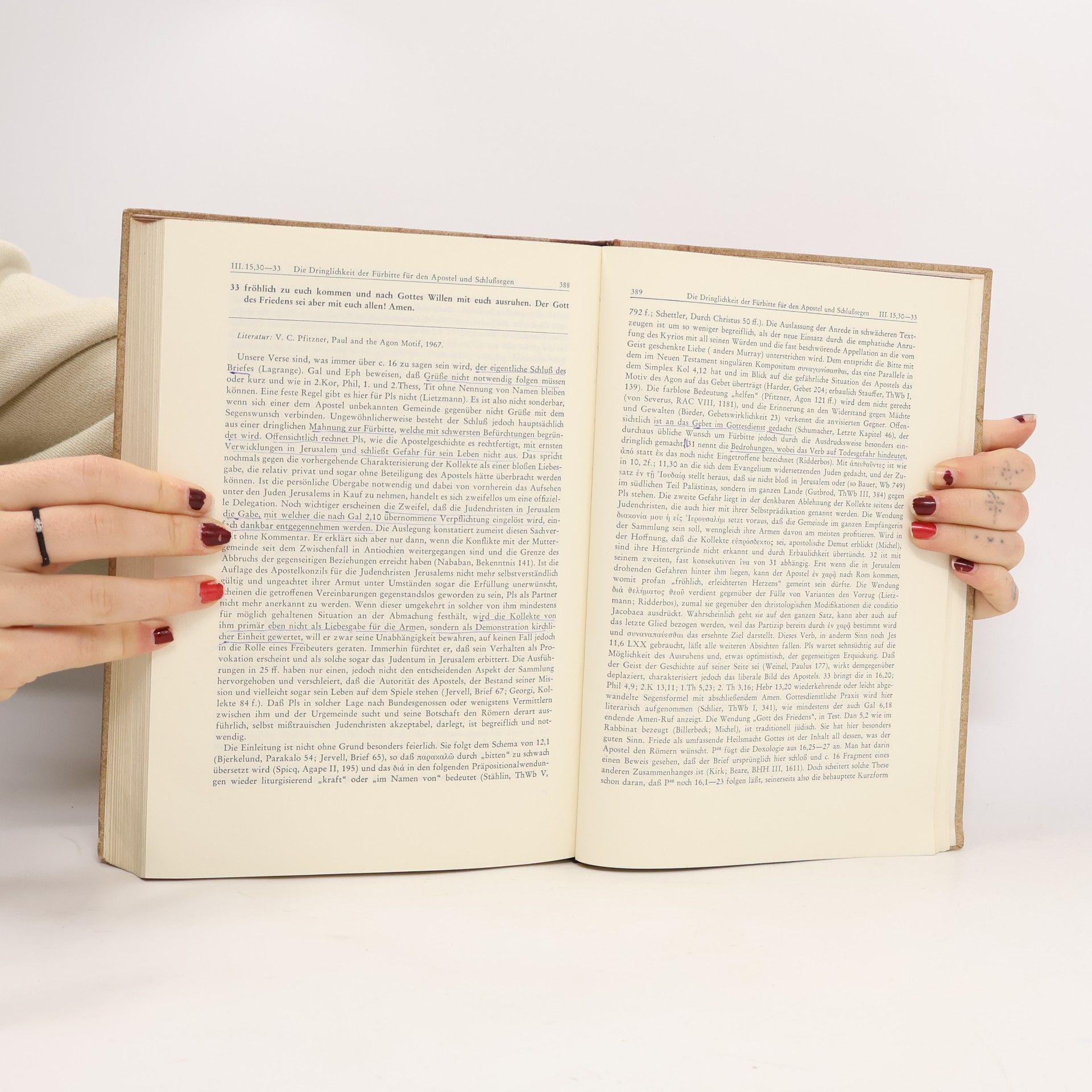 Ernst Käsemann Handbuch zum Neuen Testament - 8a: An die Römer