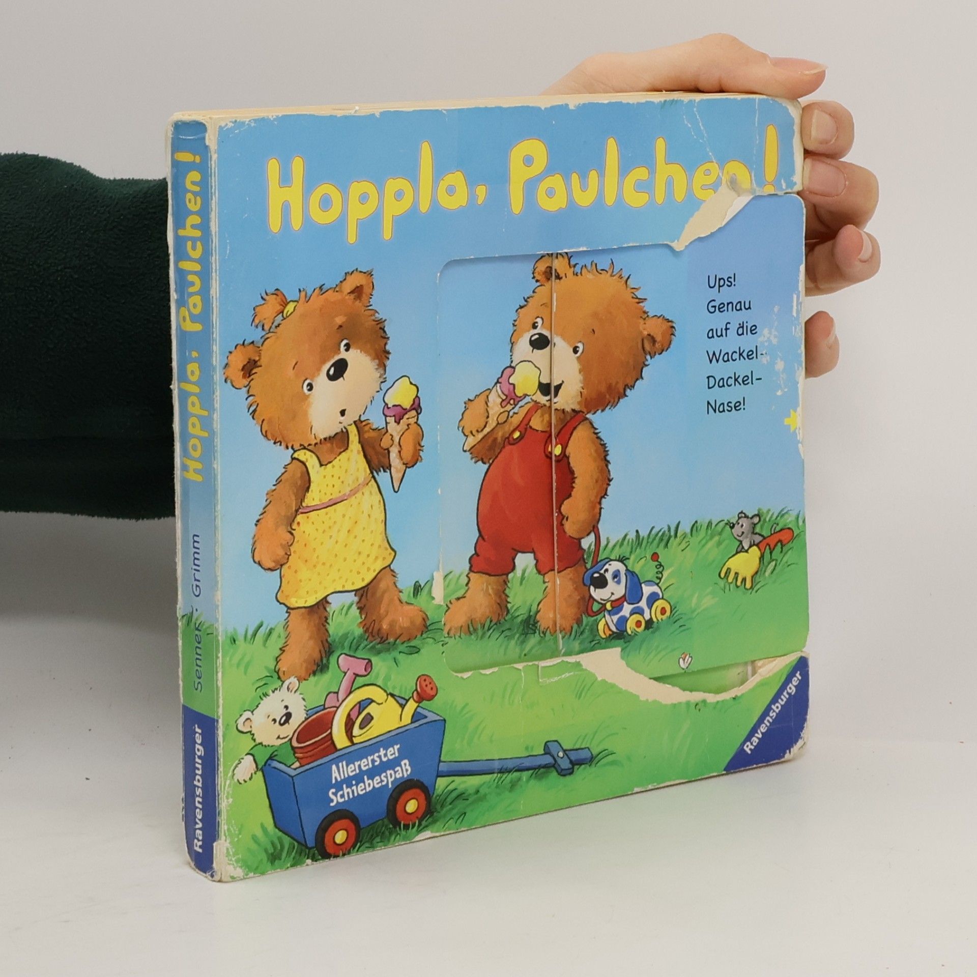 Hoppla, Paulchen!. Allererster Schiebespaß