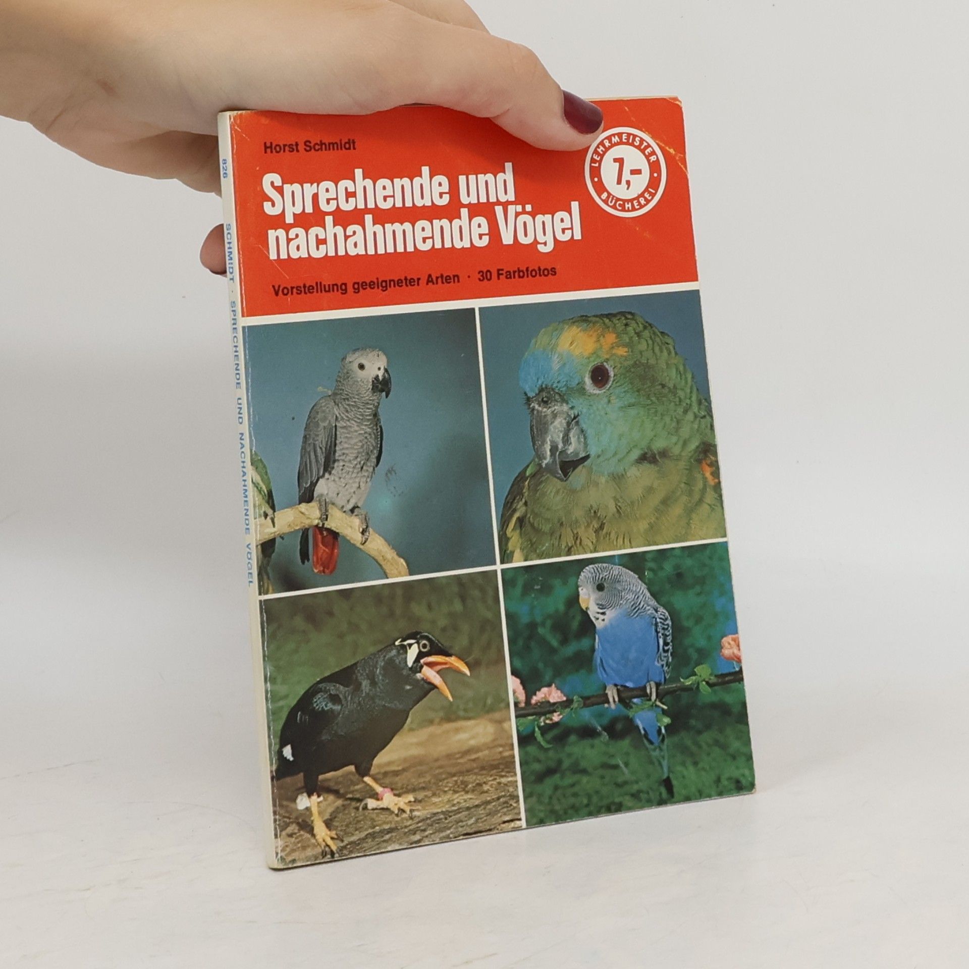 Sprechende und nachahmende Vögel