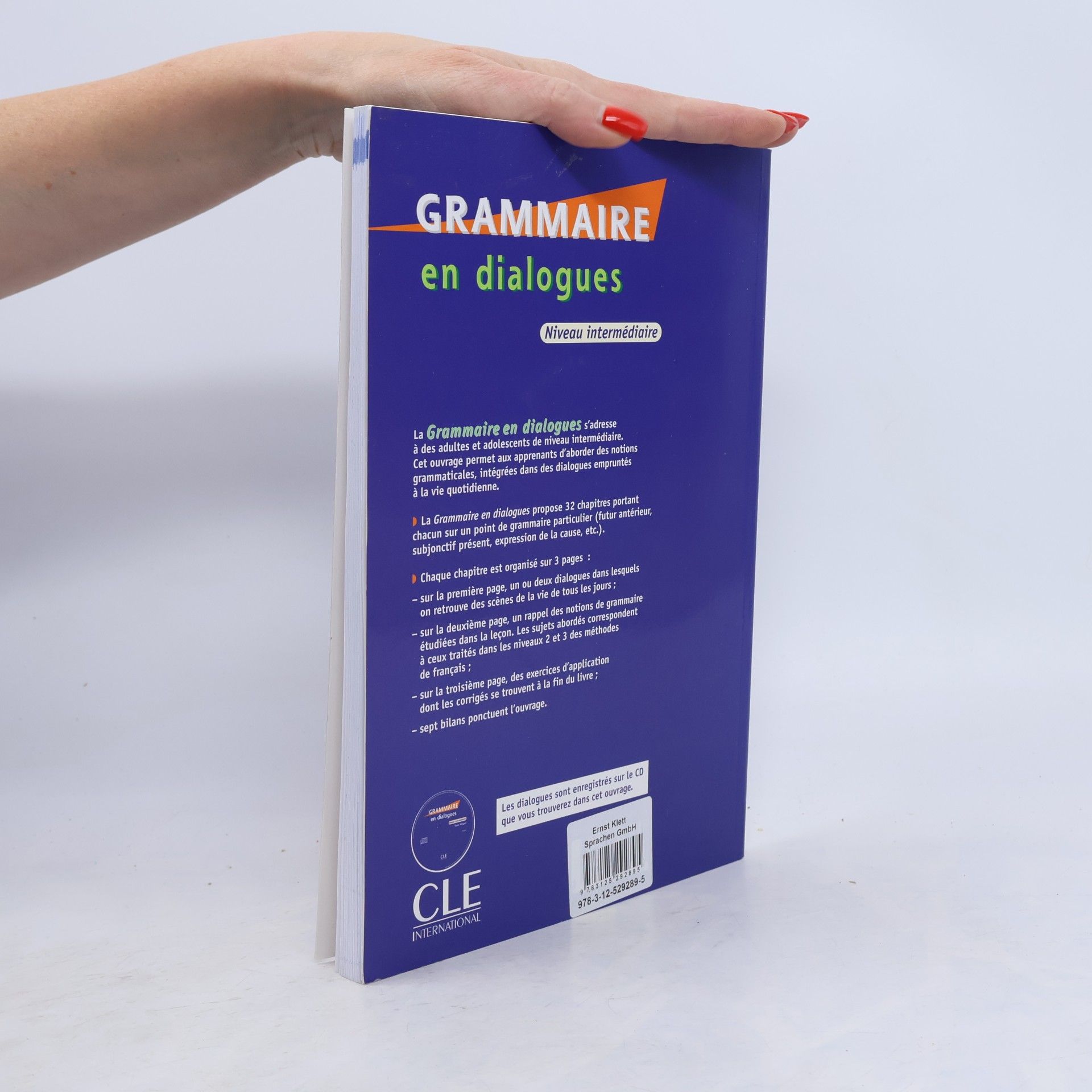 Claire Miquel Grammaire en dialogues - Niveau intermédiaire - m. Audio-CD
