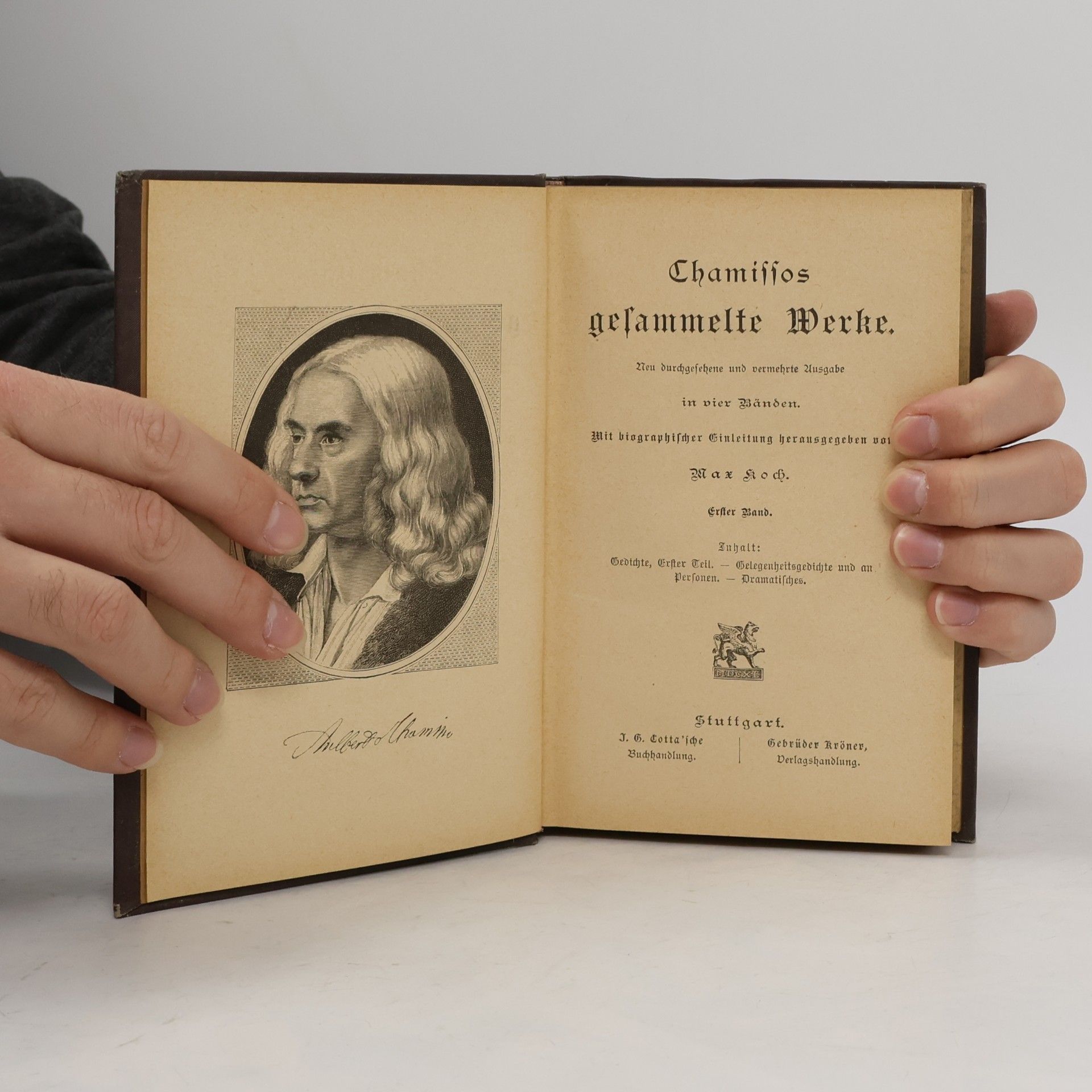 Adelbert von Chamisso Chamissos Sämtliche Werke 1