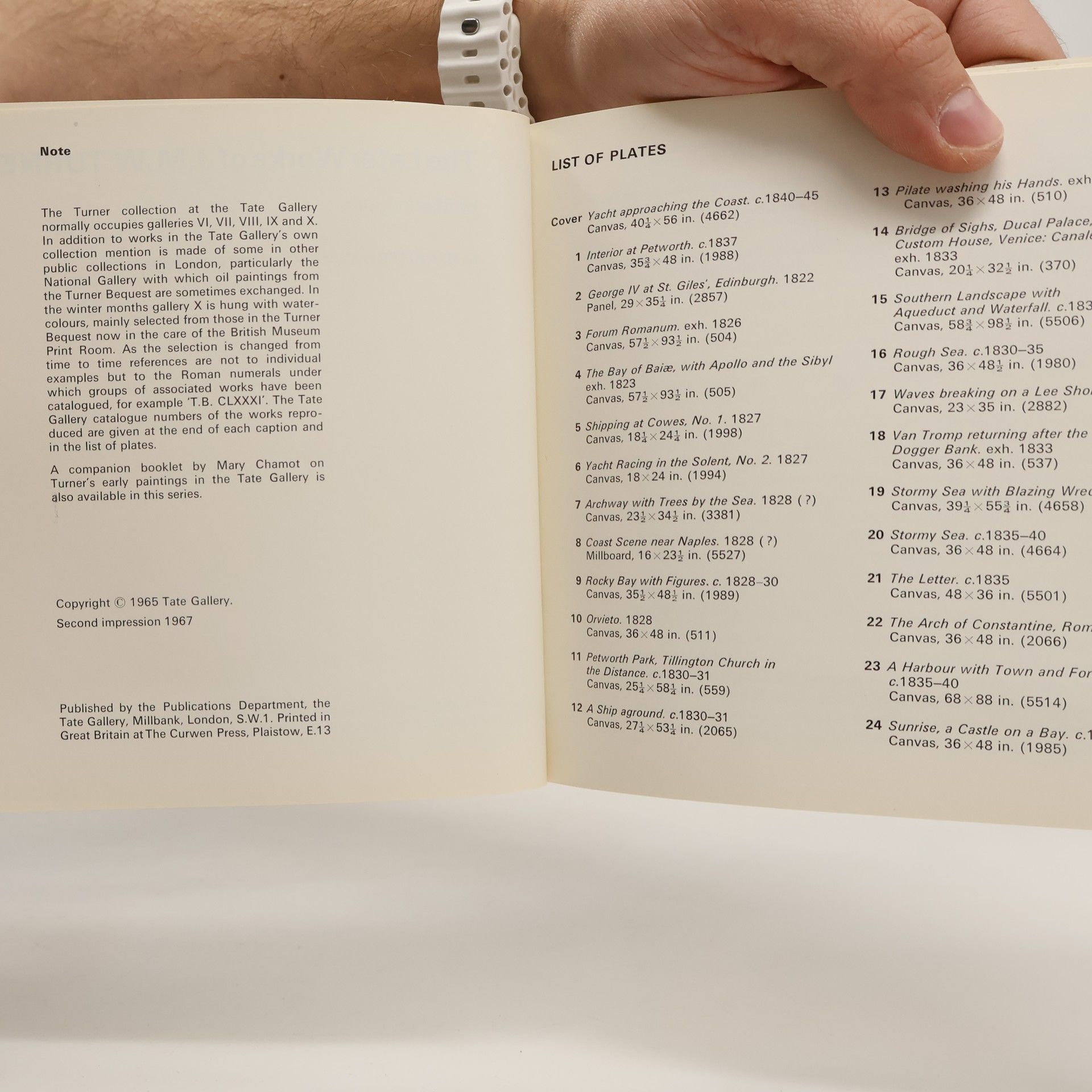 Various authors Turner: Later Works