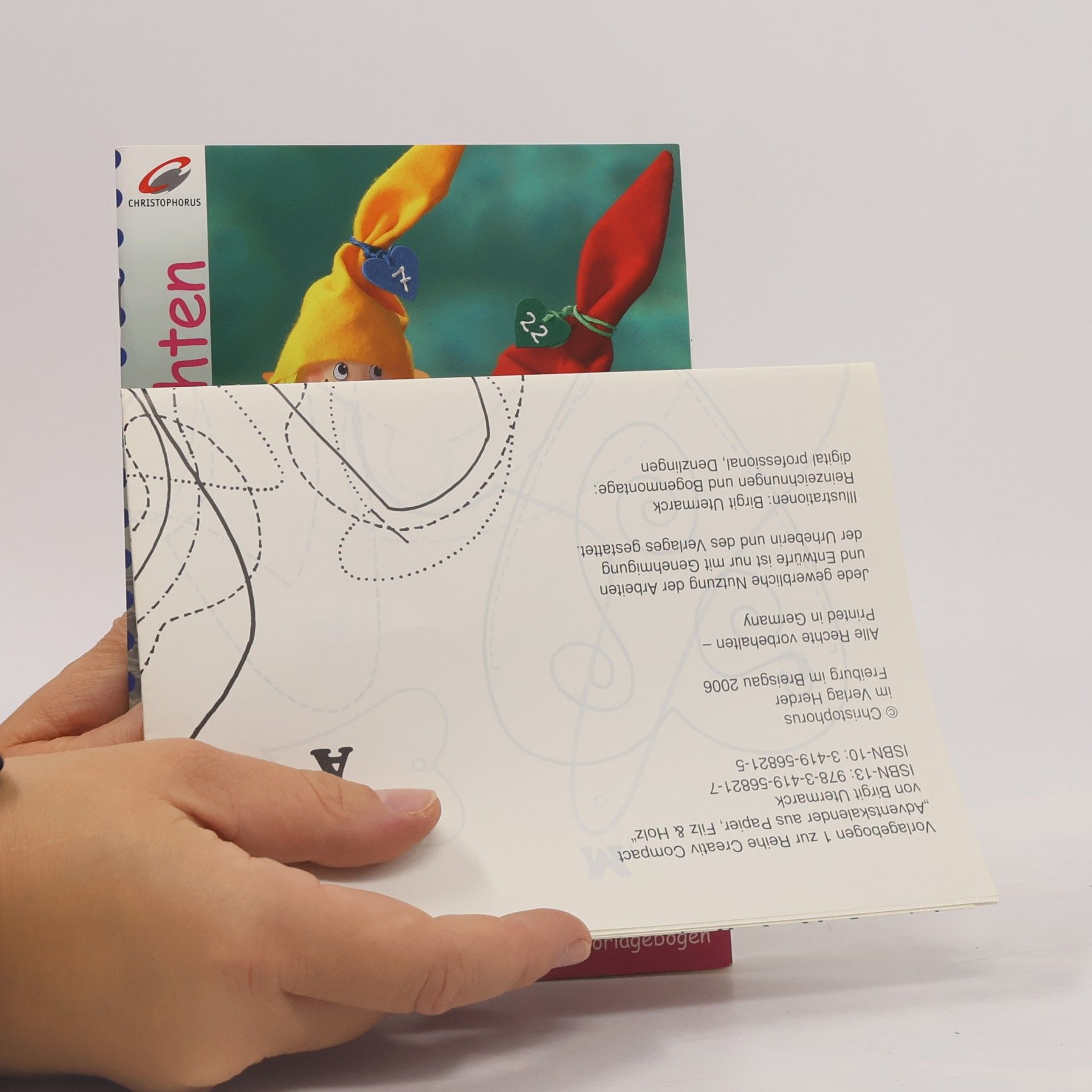 Birgit Utermarck Adventskalender aus Papier, Filz & Holz