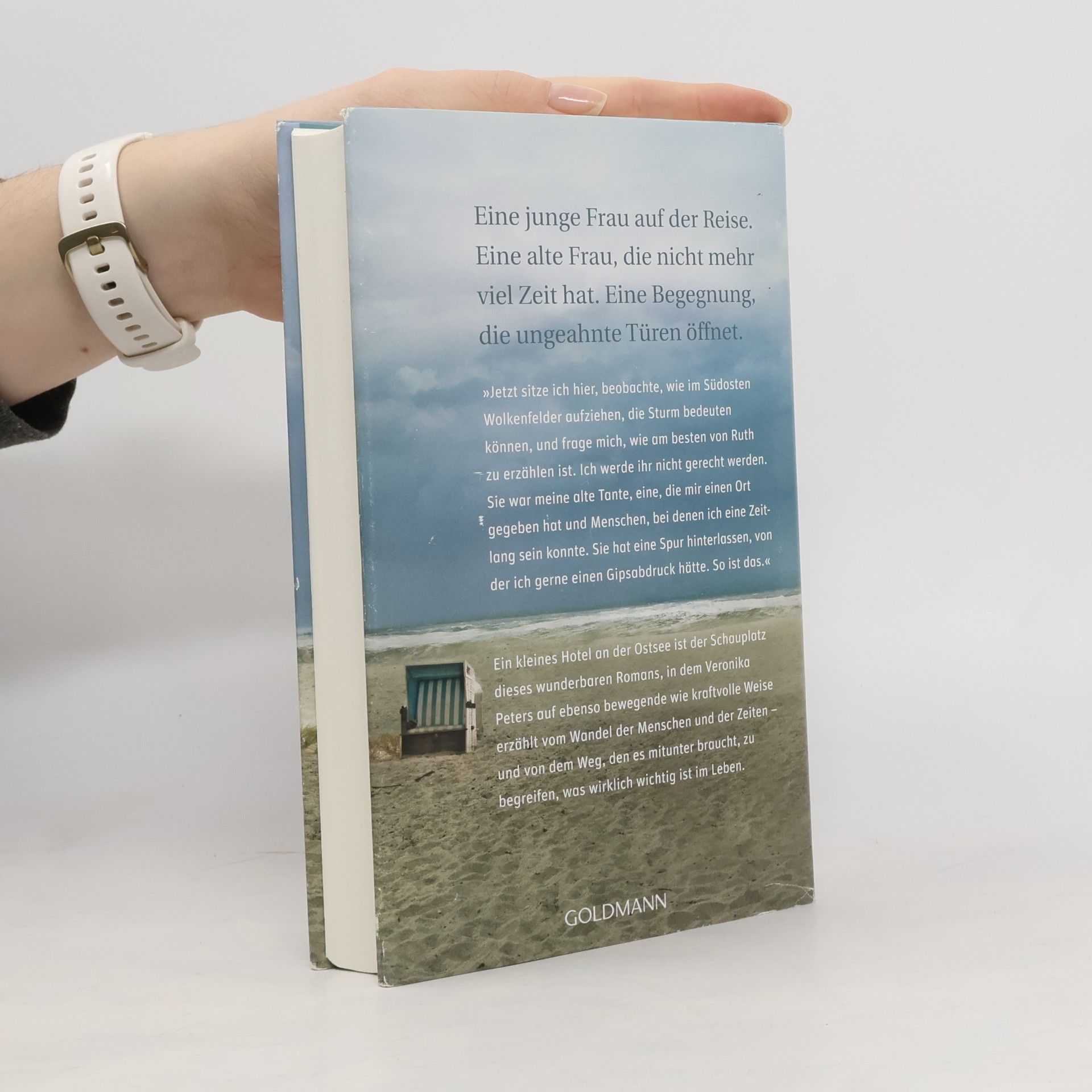 Veronika Peters Das Meer in Gold und Grau