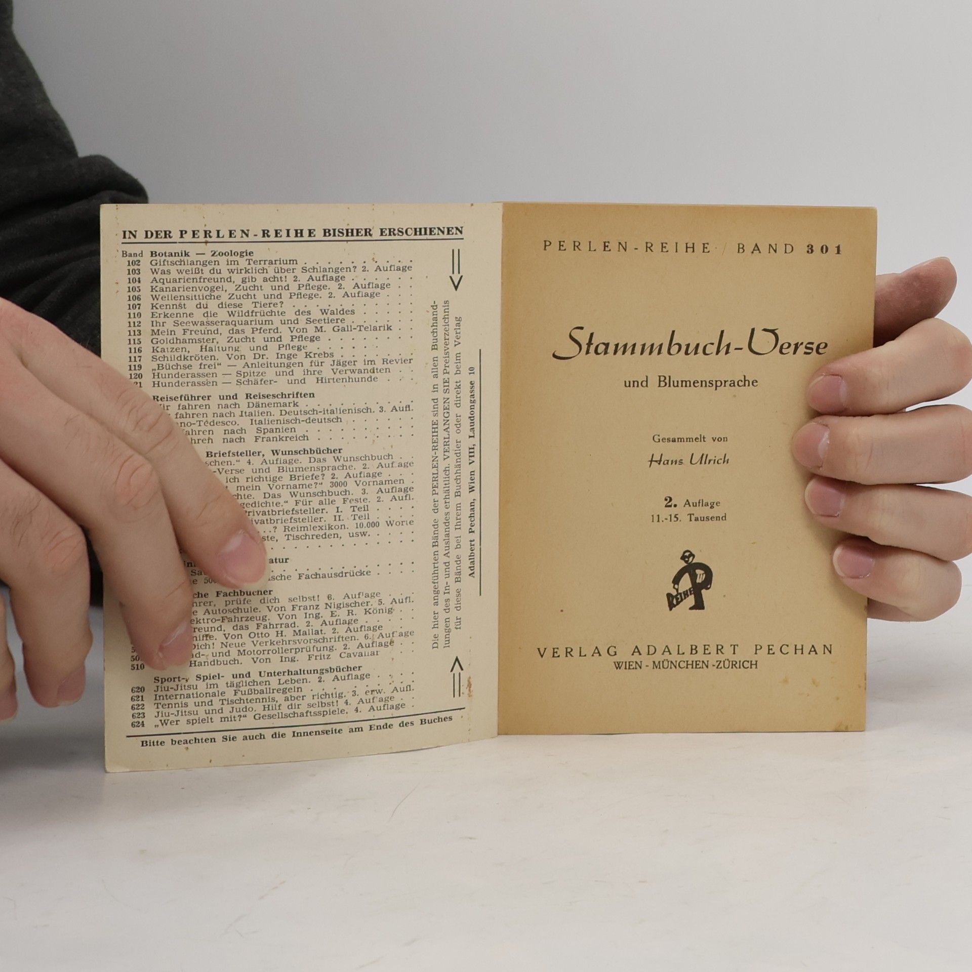 Autorenkollektiv Stammbuch-Verse und Blumensprache 301