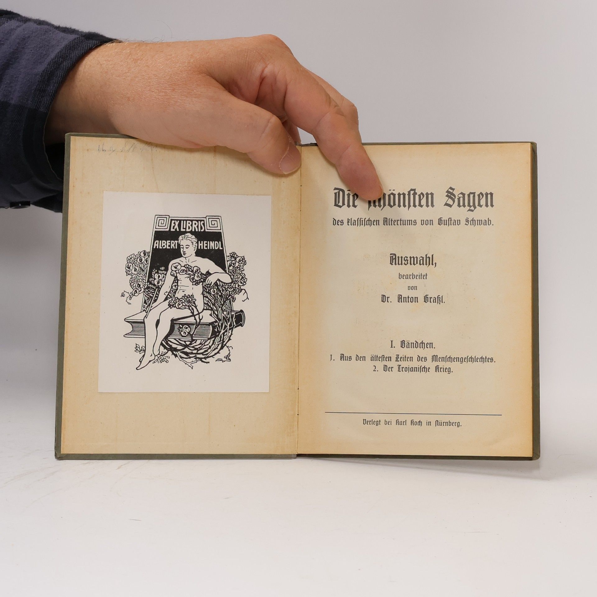 Gustav Schwab Die schönsten Sagen des klassischen Altertums 1