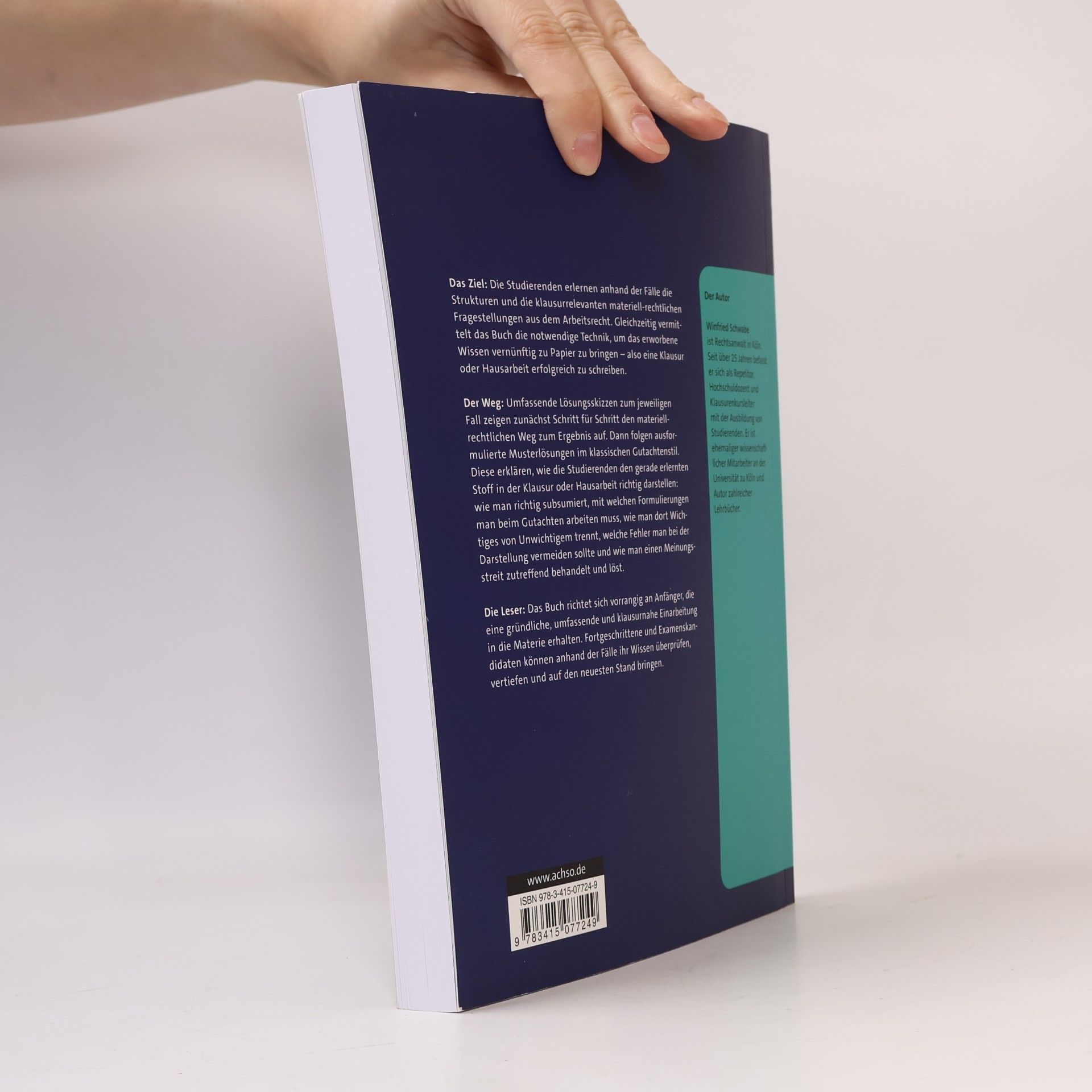 Winfried Schwabe Arbeitsrecht 13