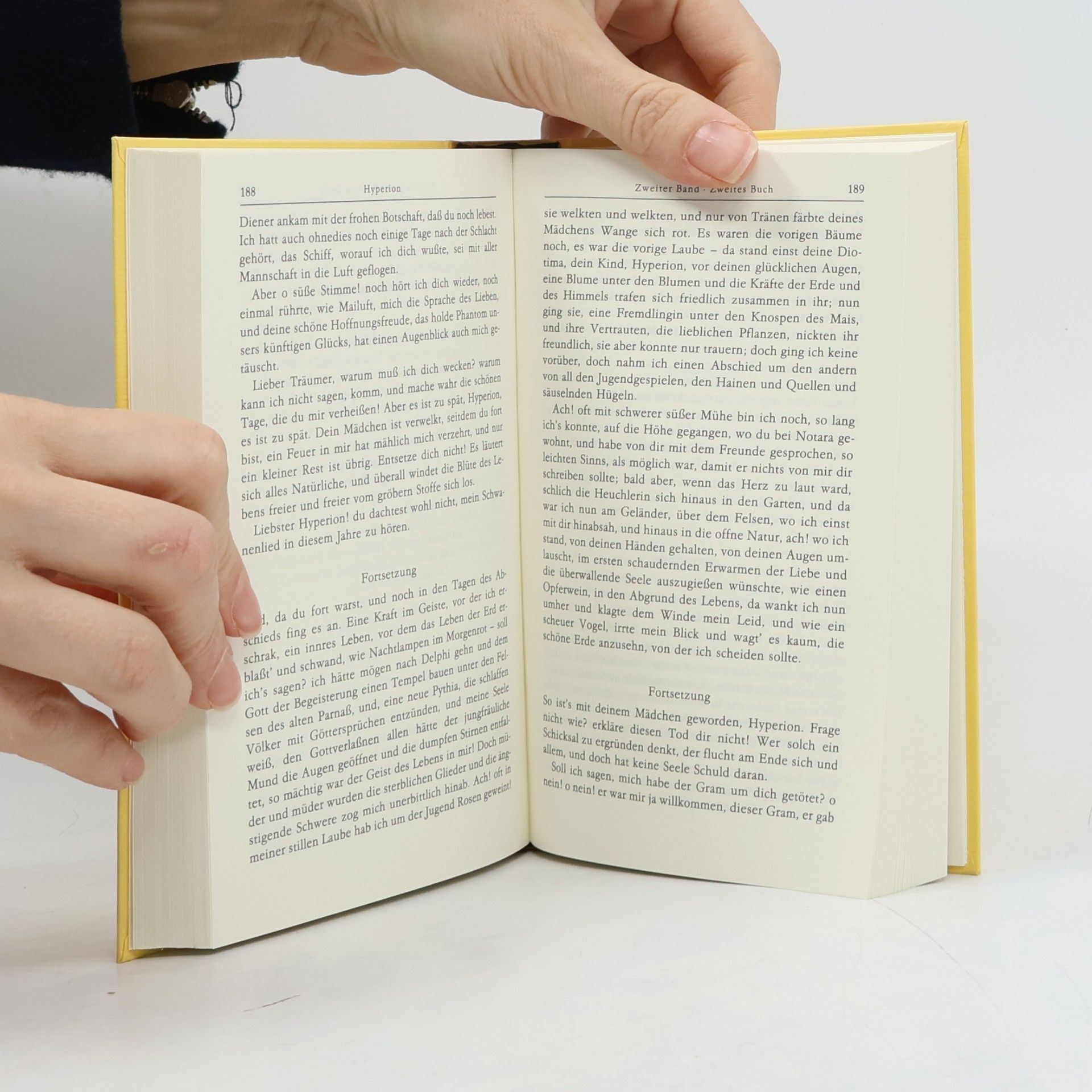 Friedrich Hölderlin Bibliothek deutscher Klassiker. Eine Auswahl in 12 Bänden. Hölderlin