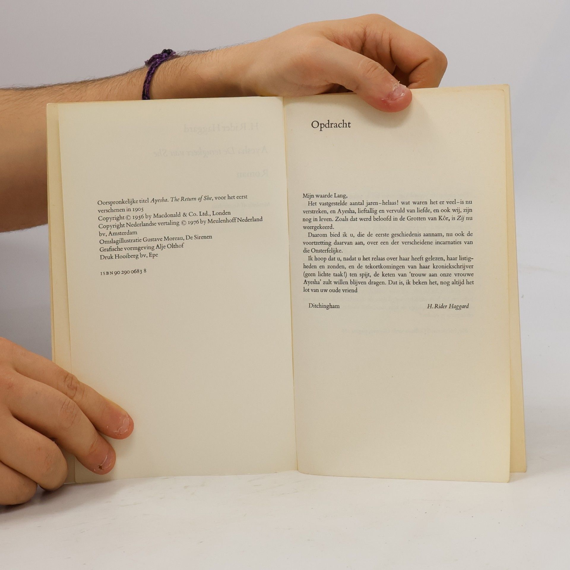 H. Rider Haggard Ayesha