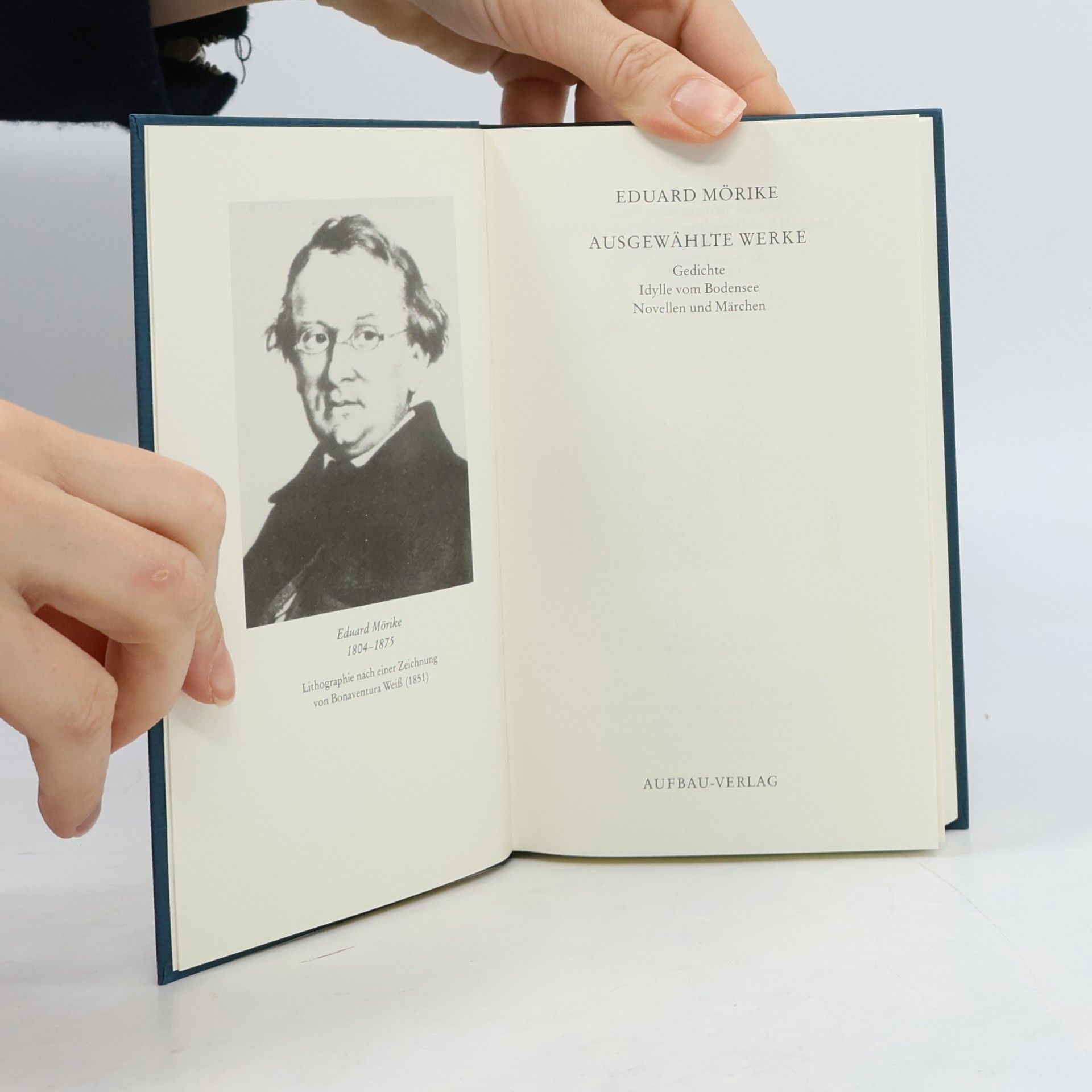 Eduard Mörike Bibliothek deutscher Klassiker. Eine Auswahl in 12 Bänden. Mörike