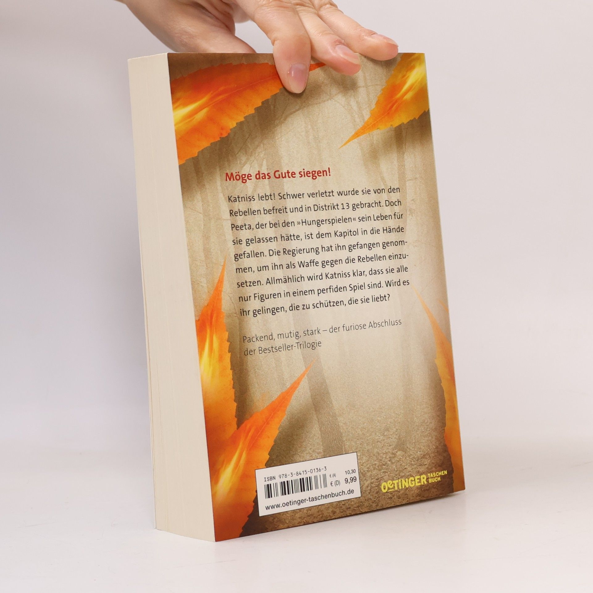 Suzanne Collins Die Tribute von Panem. Flammender Zorn