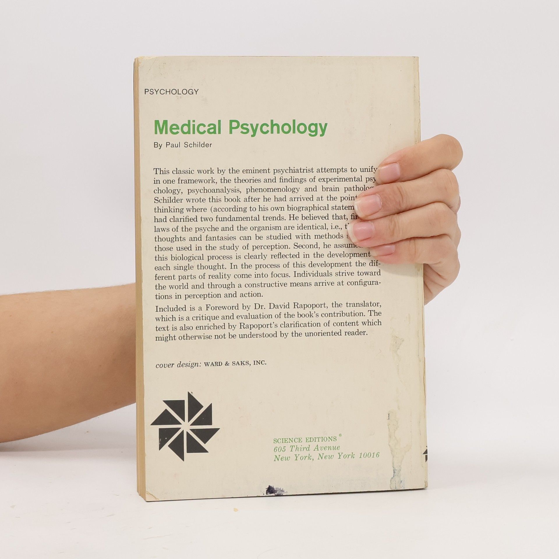 Paul Schilder Medical Psychology