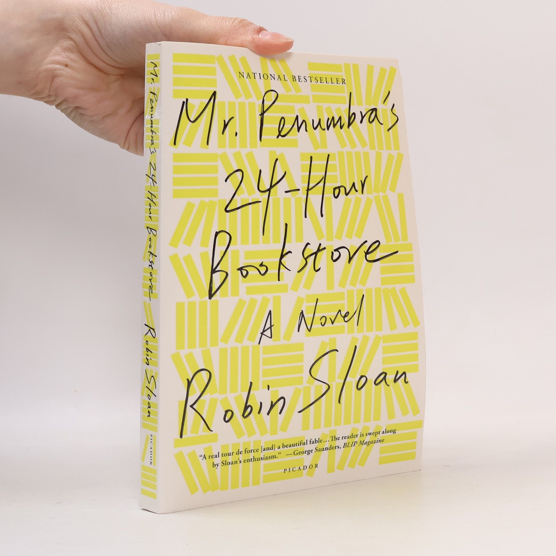 Mr Penumbra's 24-Hour Bookstore. Die sonderbare Buchhandlung des Mr. Penumbra, englische Ausgabe