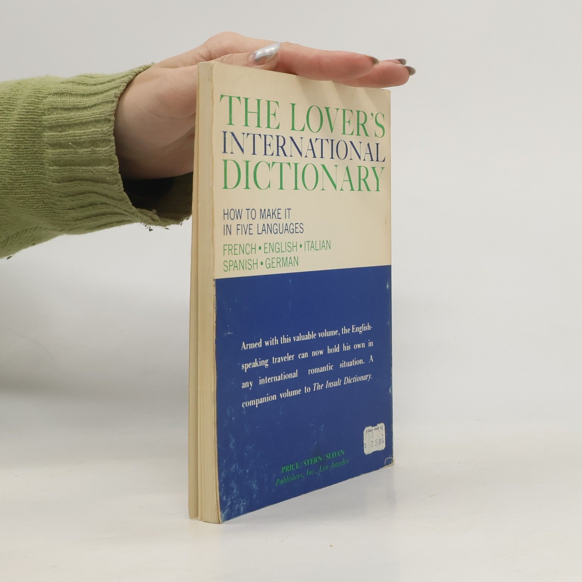 Various authors The Lover's International Dictionary