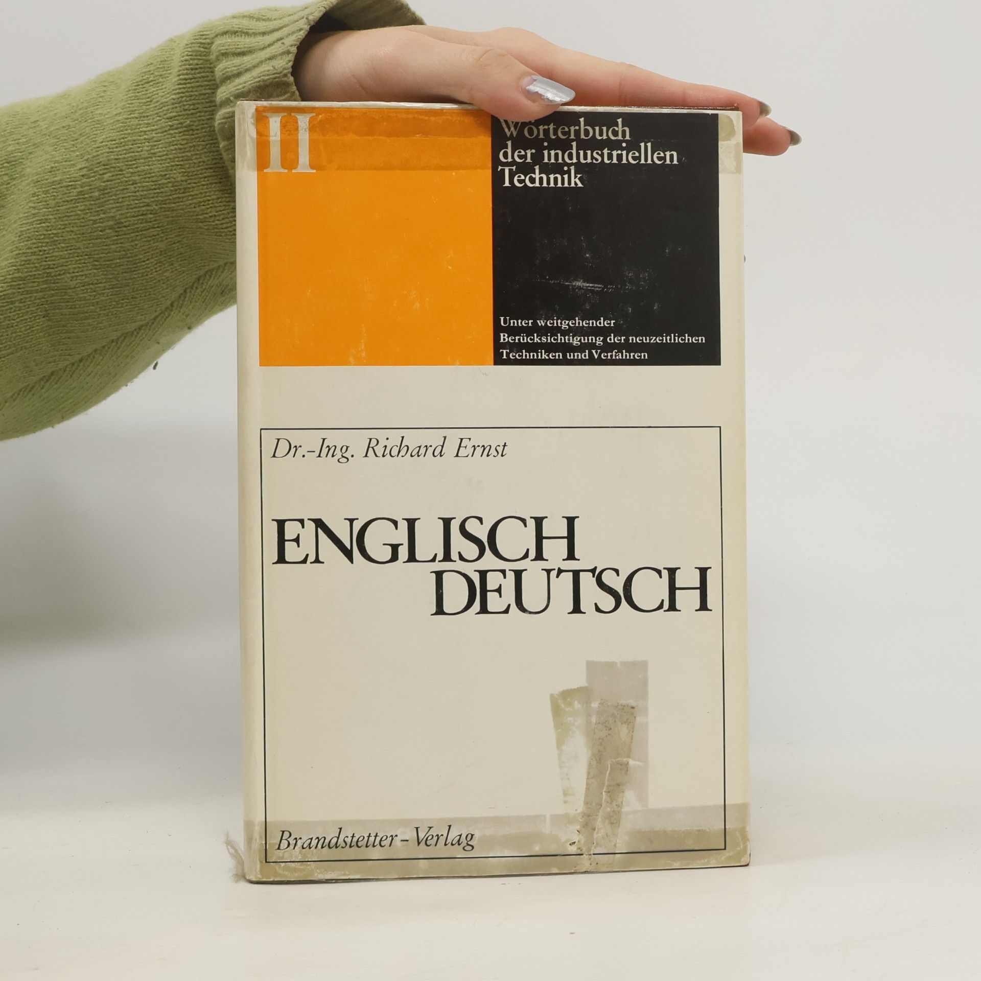Richard Ernst Wörterbuch der industriellen Technik. Band 2