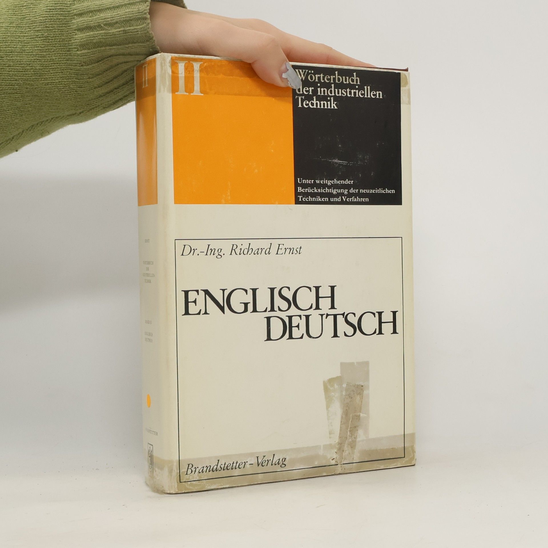 Richard Ernst Wörterbuch der industriellen Technik. Band 2