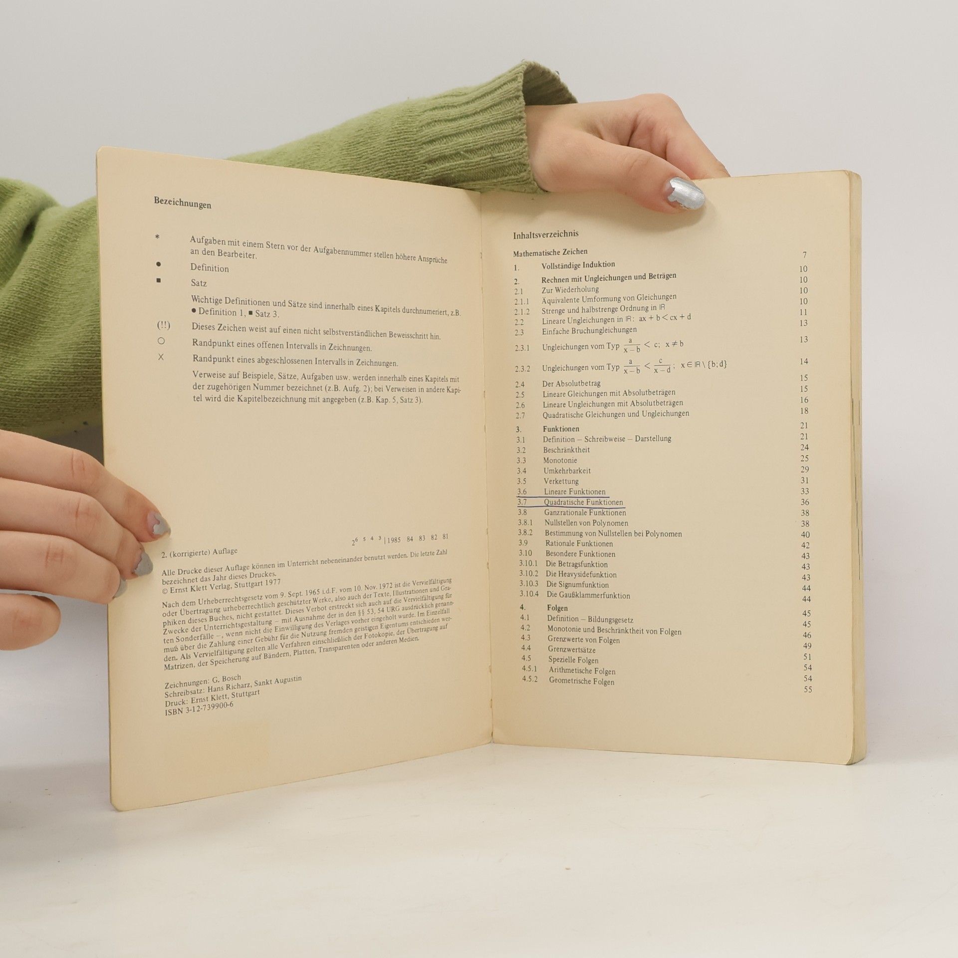 G. Bosch Arbeitsbuch Analysis