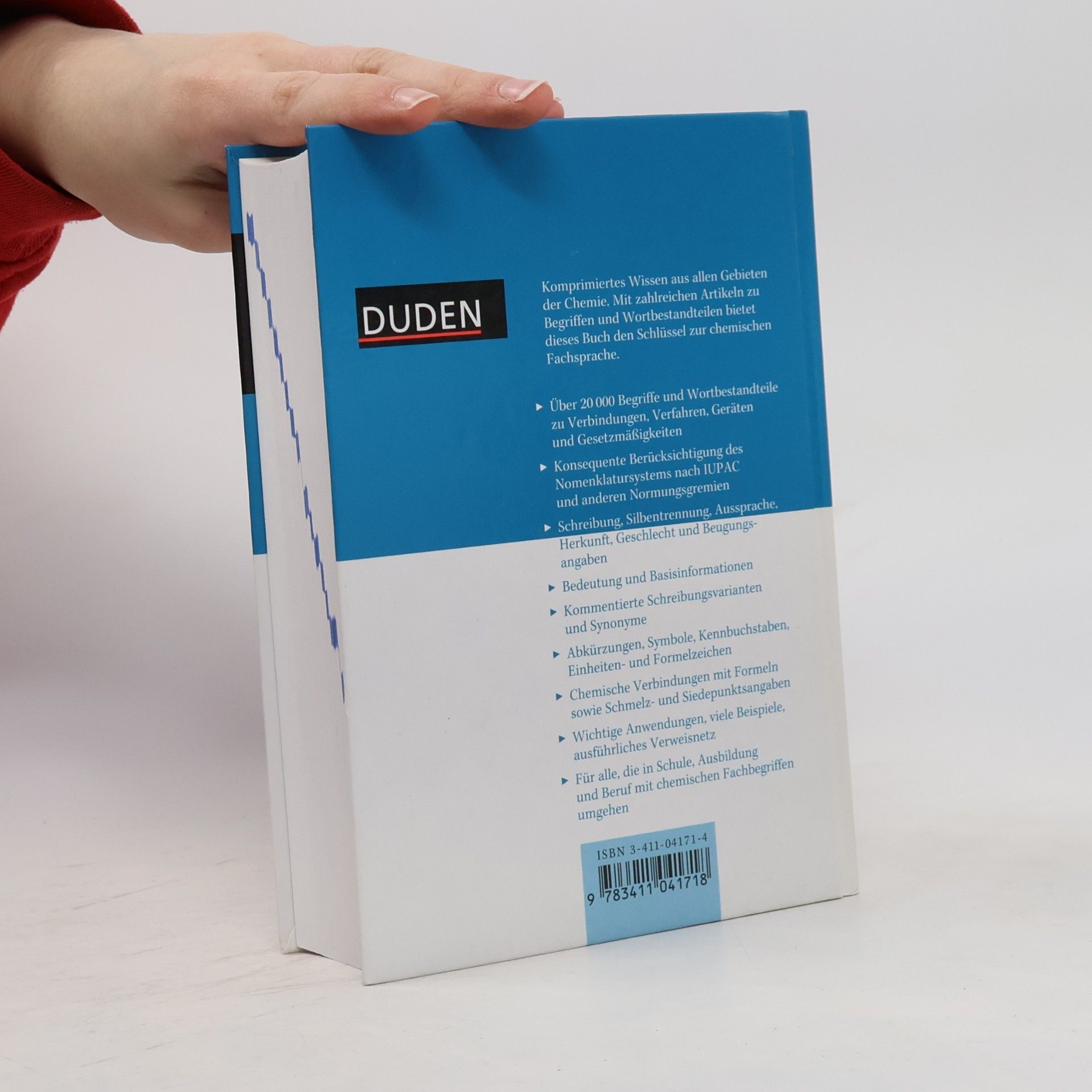 Otto-Albrecht Neumüller Duden, Das Wörterbuch chemischer Fachausdrücke