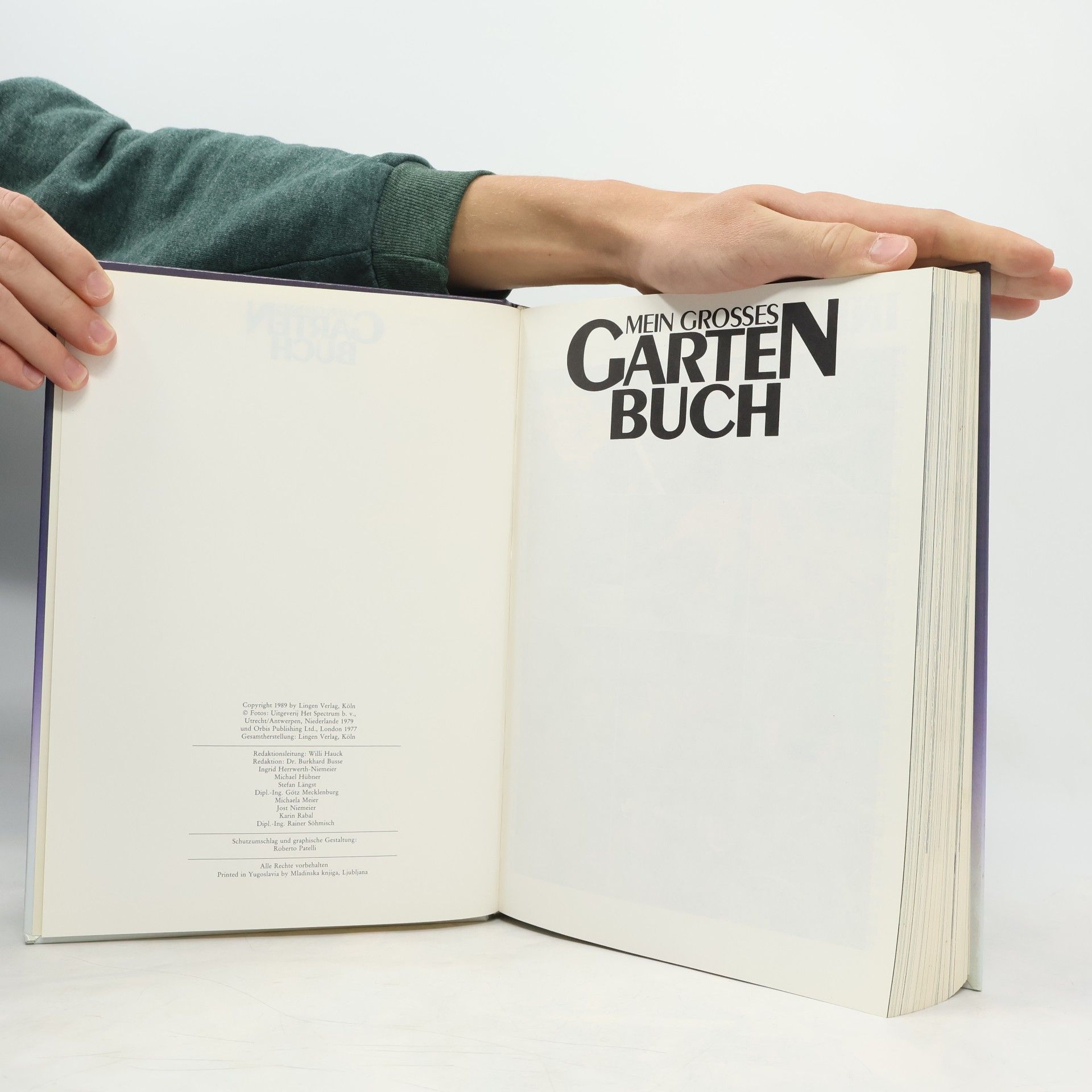 Roberto Patelli Mein großes Gartenbuch