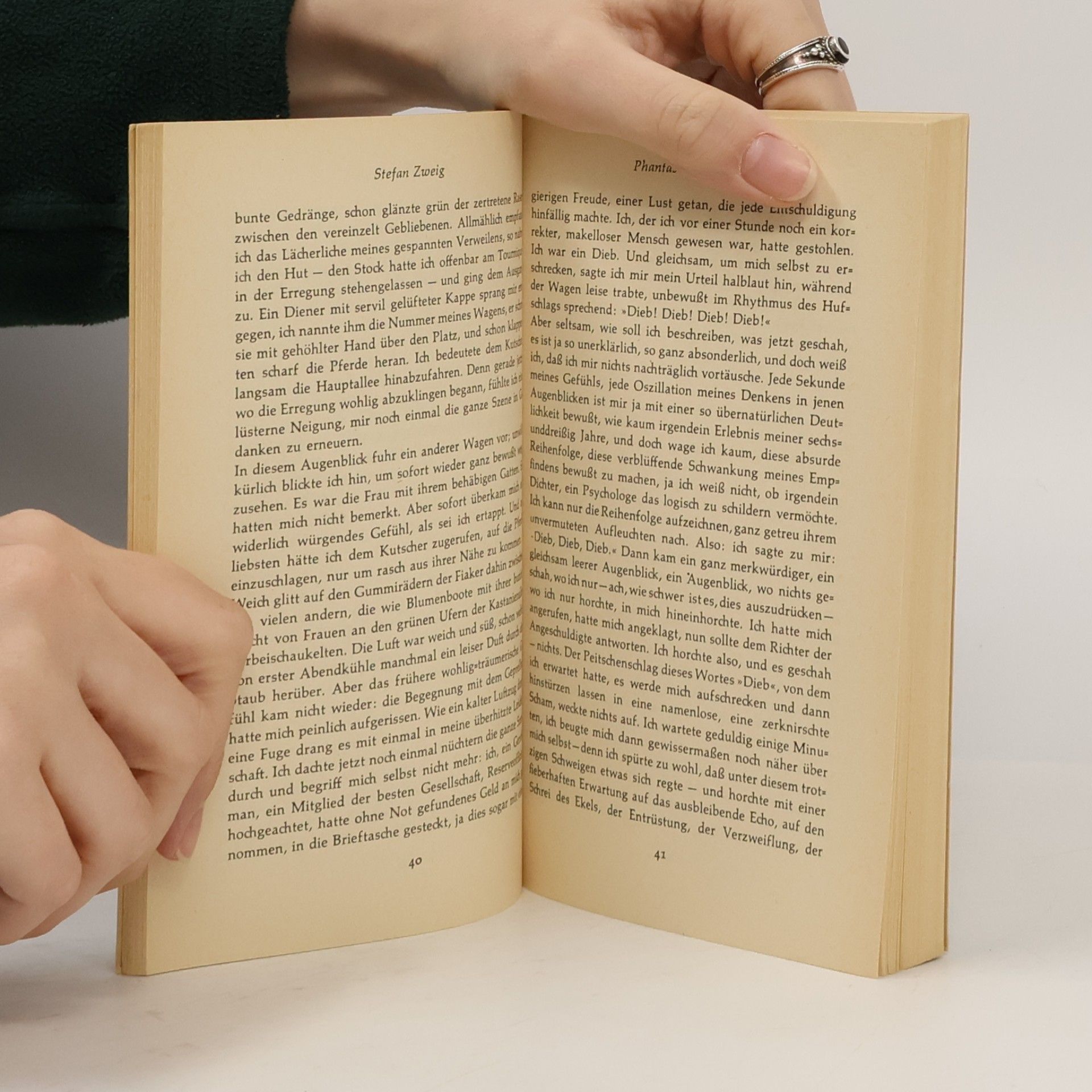 Stefan Zweig Phantastische Nacht