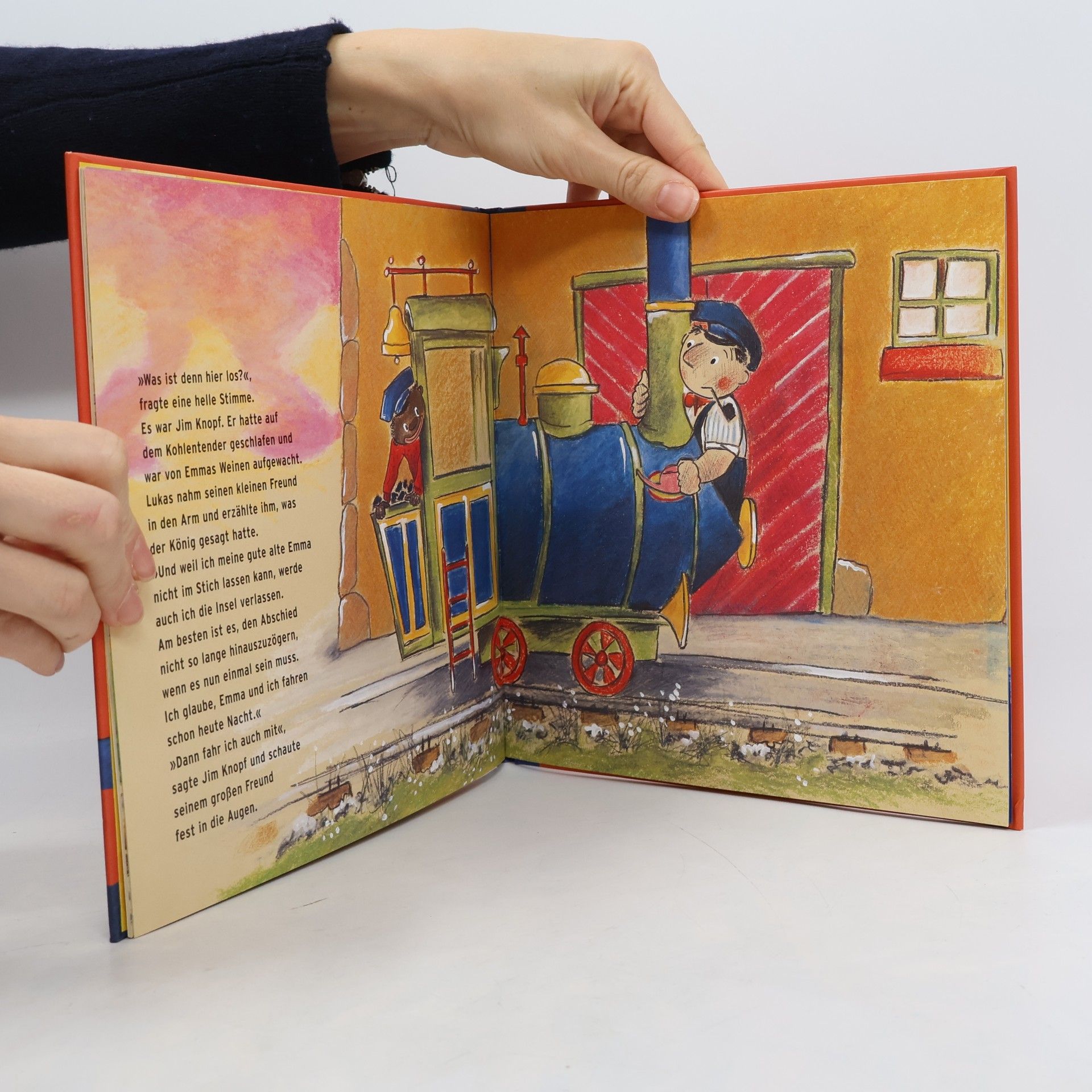 Michael Ende Jim Knopf und Lukas der Lokomotivführer gehen durch dick und dünn