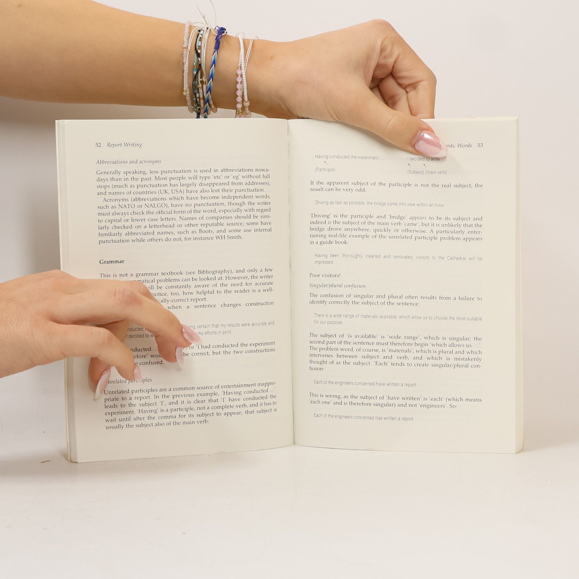 Richard van Emden Report Writing
