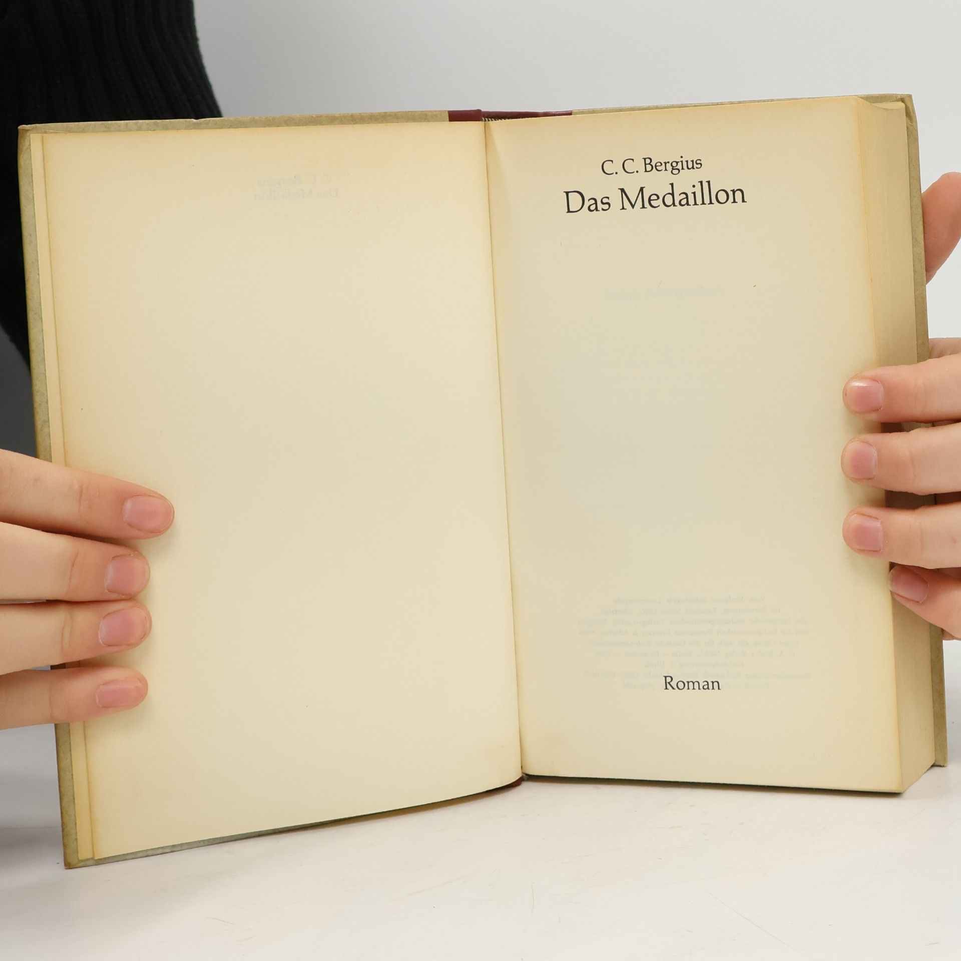 C. C. Bergius Das Medaillon