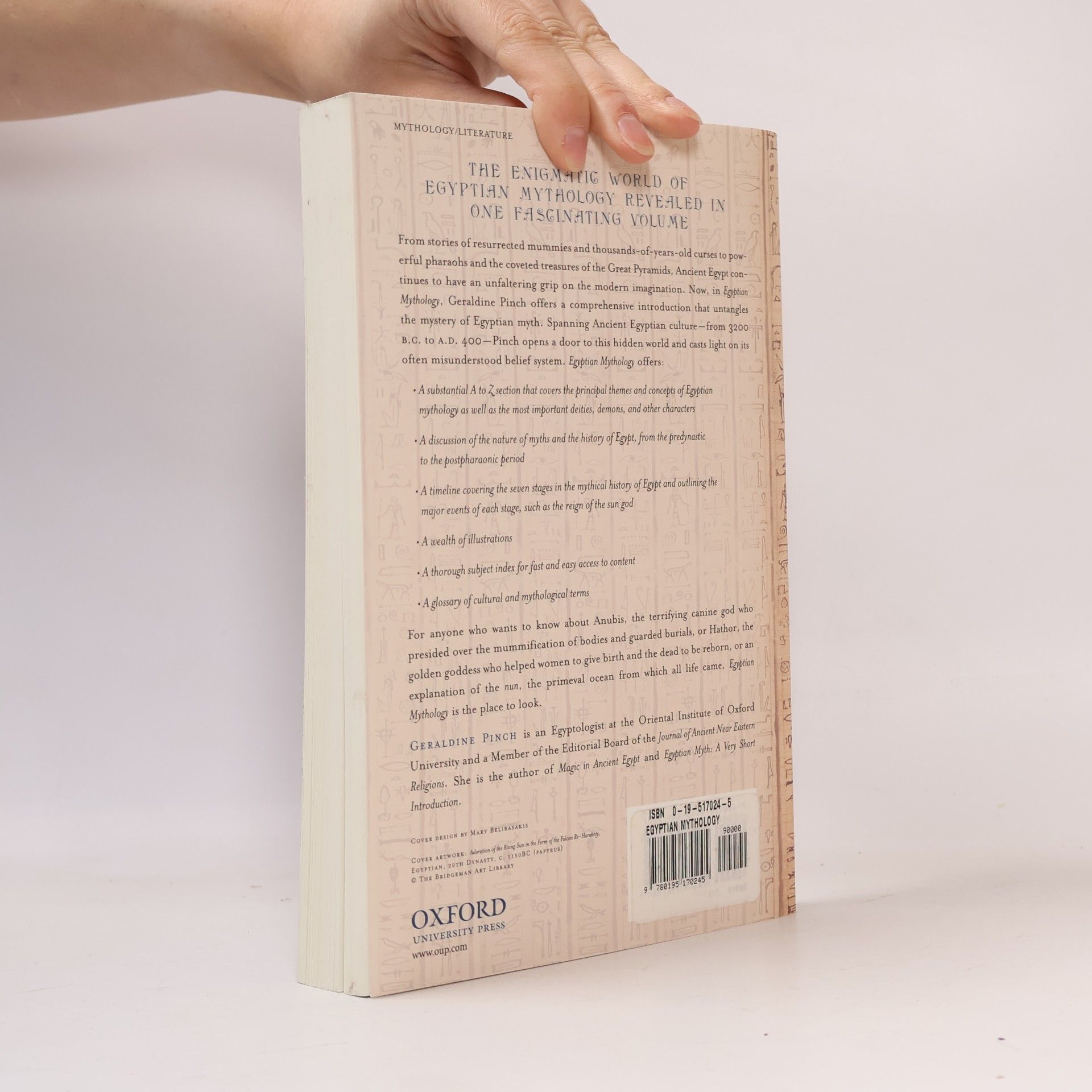 Geraldine Pinch Egyptian mythology : a guide to the gods, goddesses, and traditions of ancient Egypt
