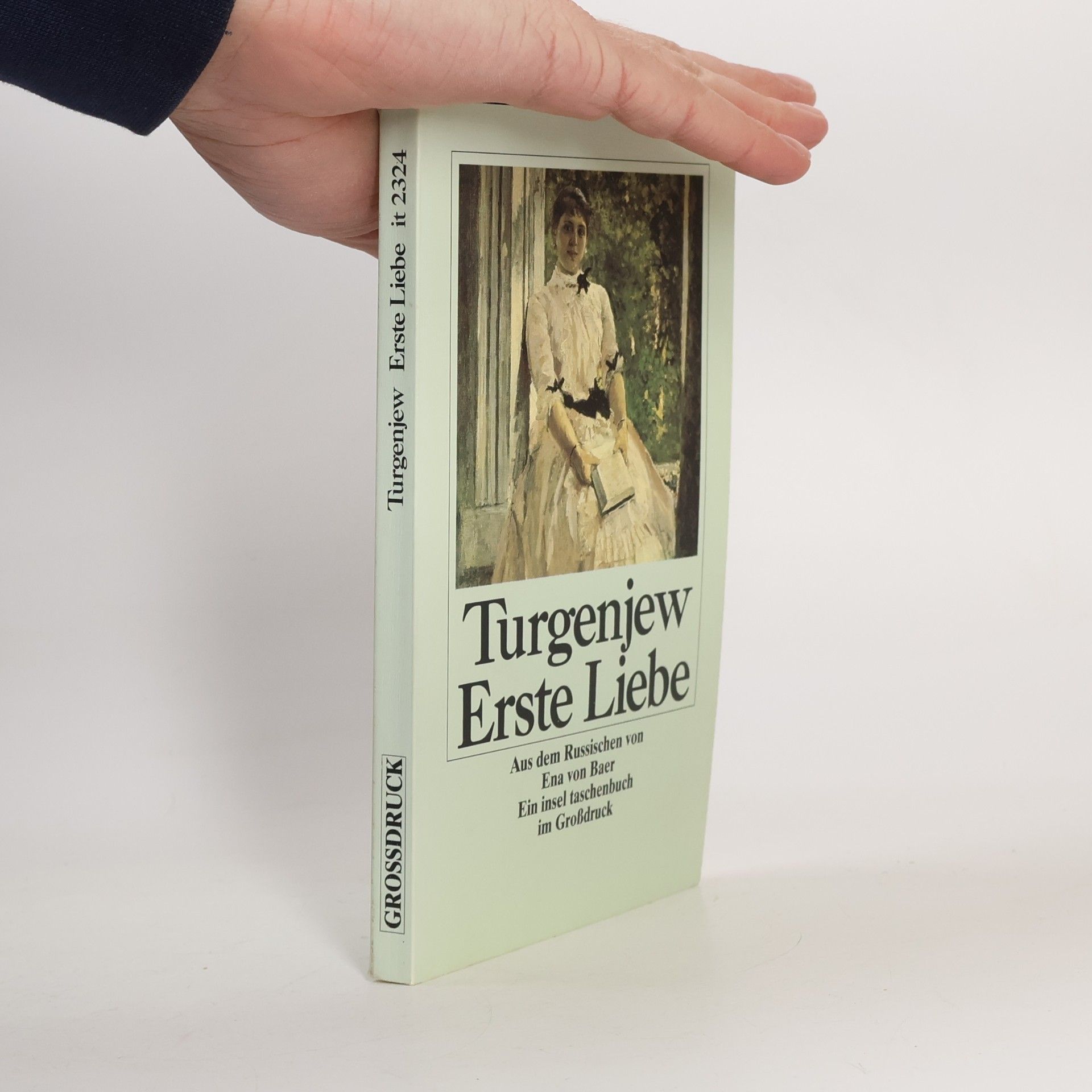 Erste Liebe. Großdruck.
