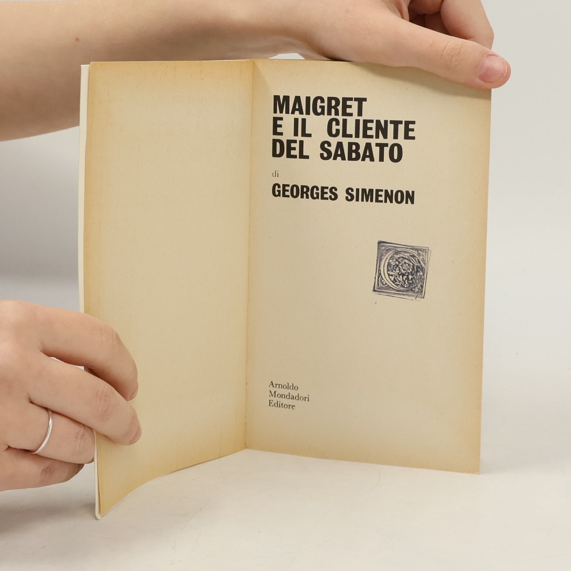 Georges Simenon Maigret e il cliente del sabato