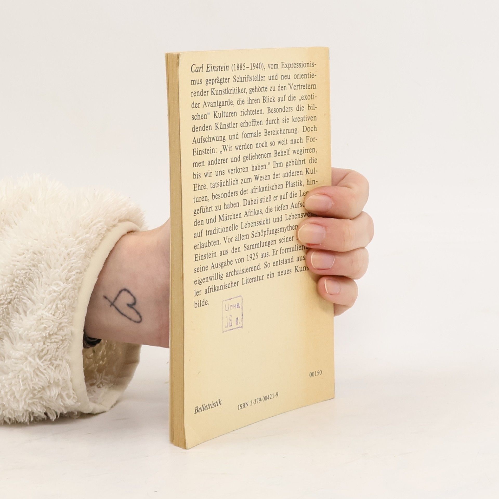 Carl Einstein Reclams Universal-Bibliothek - 1284: Afrikanische Legenden