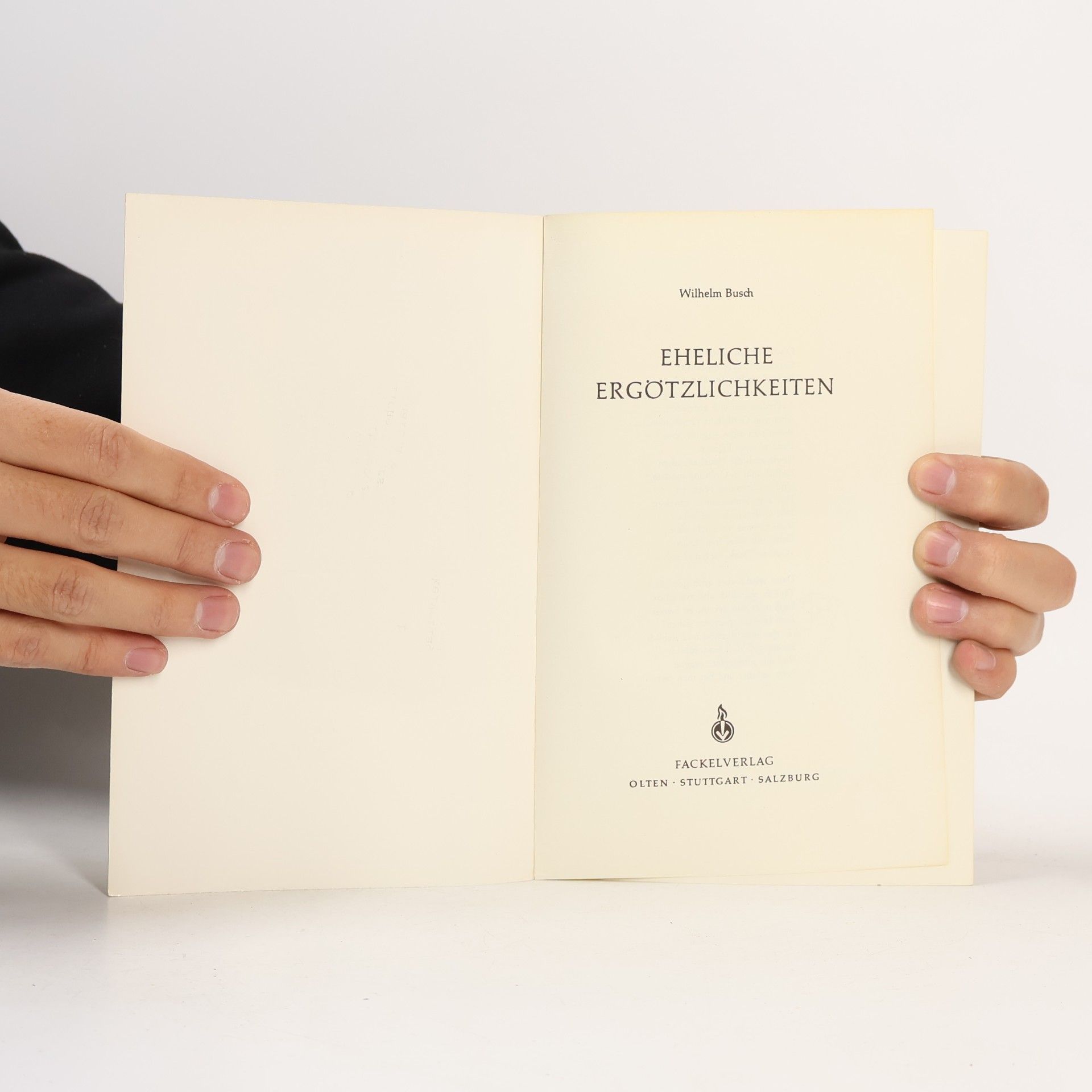 Wilhelm Busch Eheliche Ergötzlichkeiten