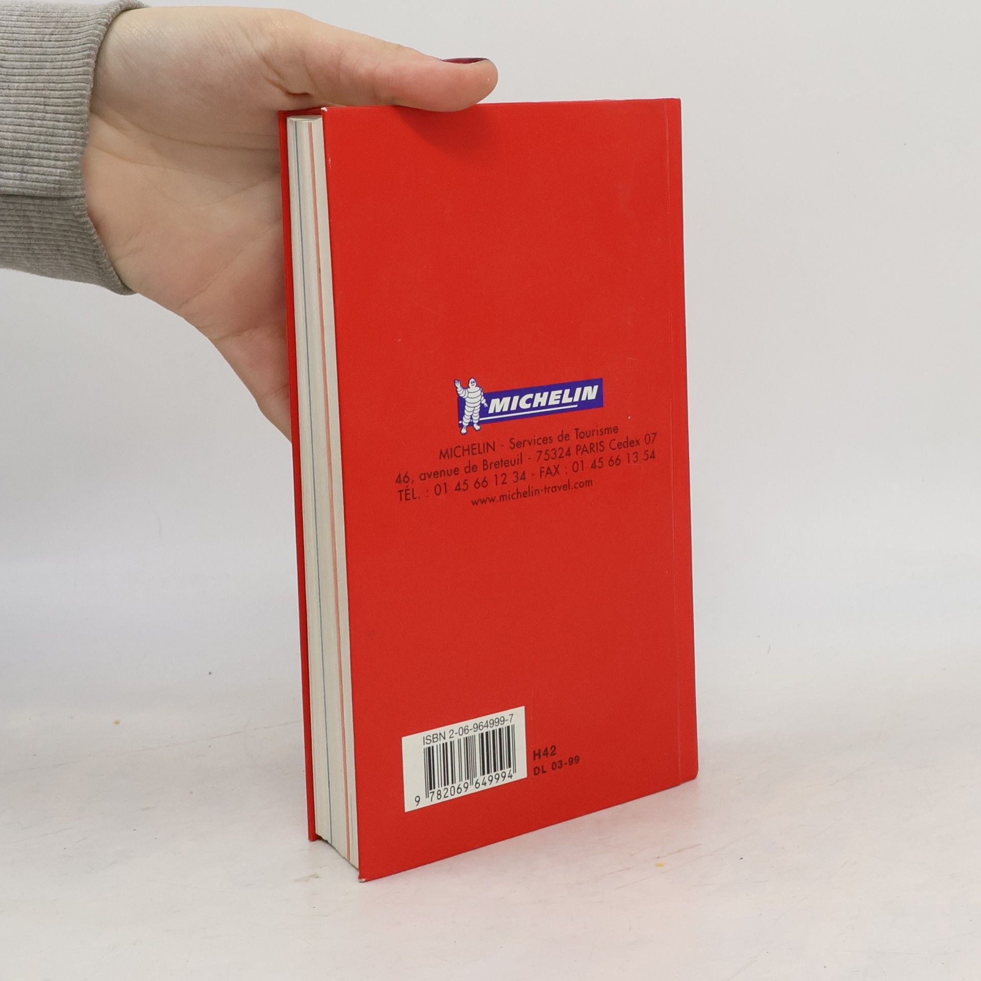 Michelin Michelin The Red Guide France 1999