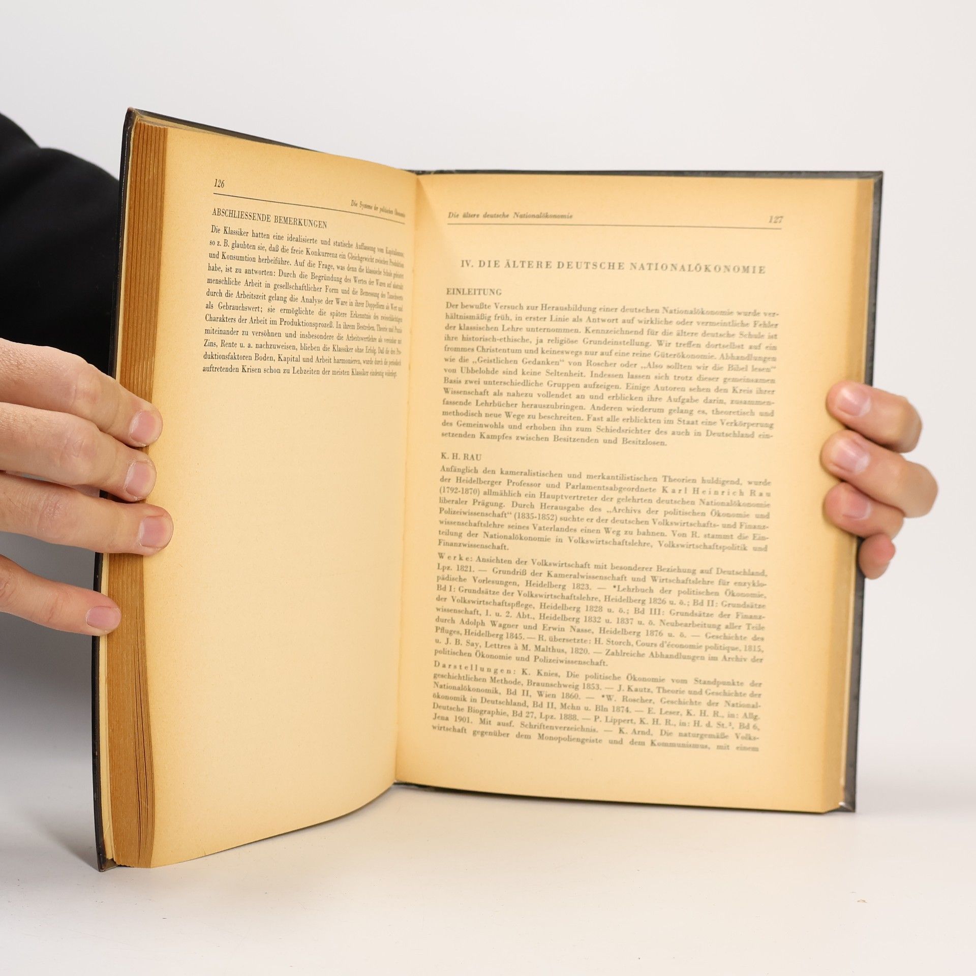 Walter Braeuer Handbuch zur Geschichte der Volkswirtschaftslehre