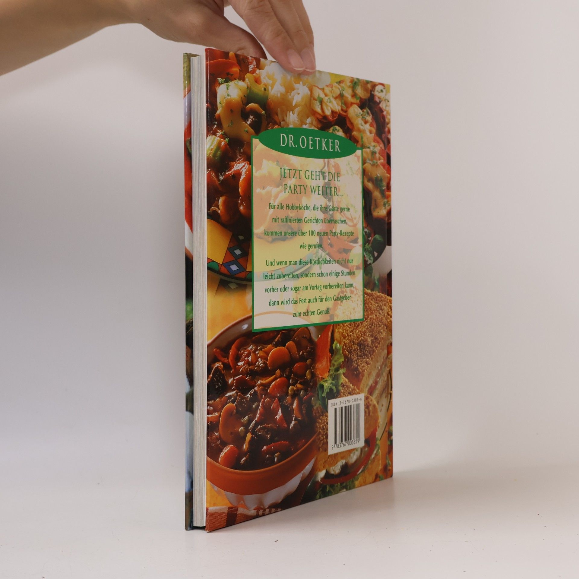 Thomas Diercks Dr. Oetker Partyrezepte