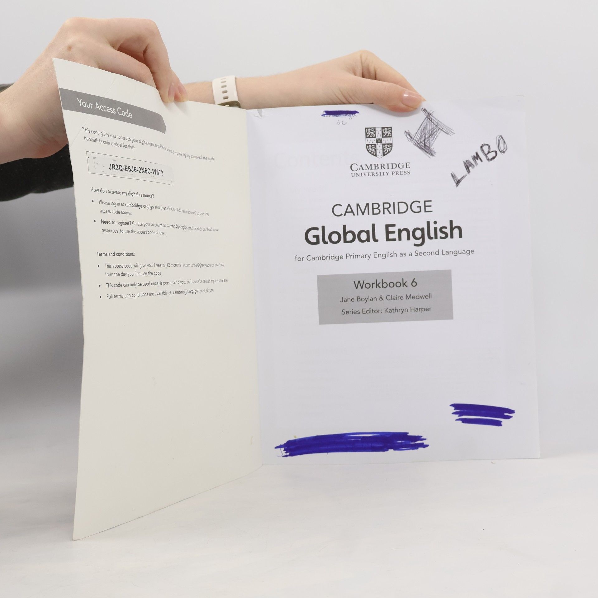 Kathryn Harper Cambridge Global English Workbook 6 With Digital Access (1 Year)